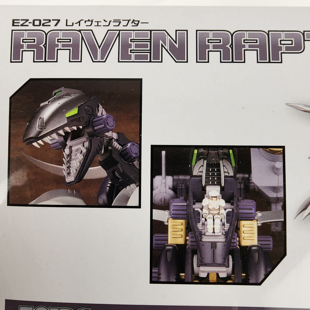 Kotobukiya Zoids HMM 052 EZ-027 Raven Raptor 1/72 Plastic Model Kit NEW