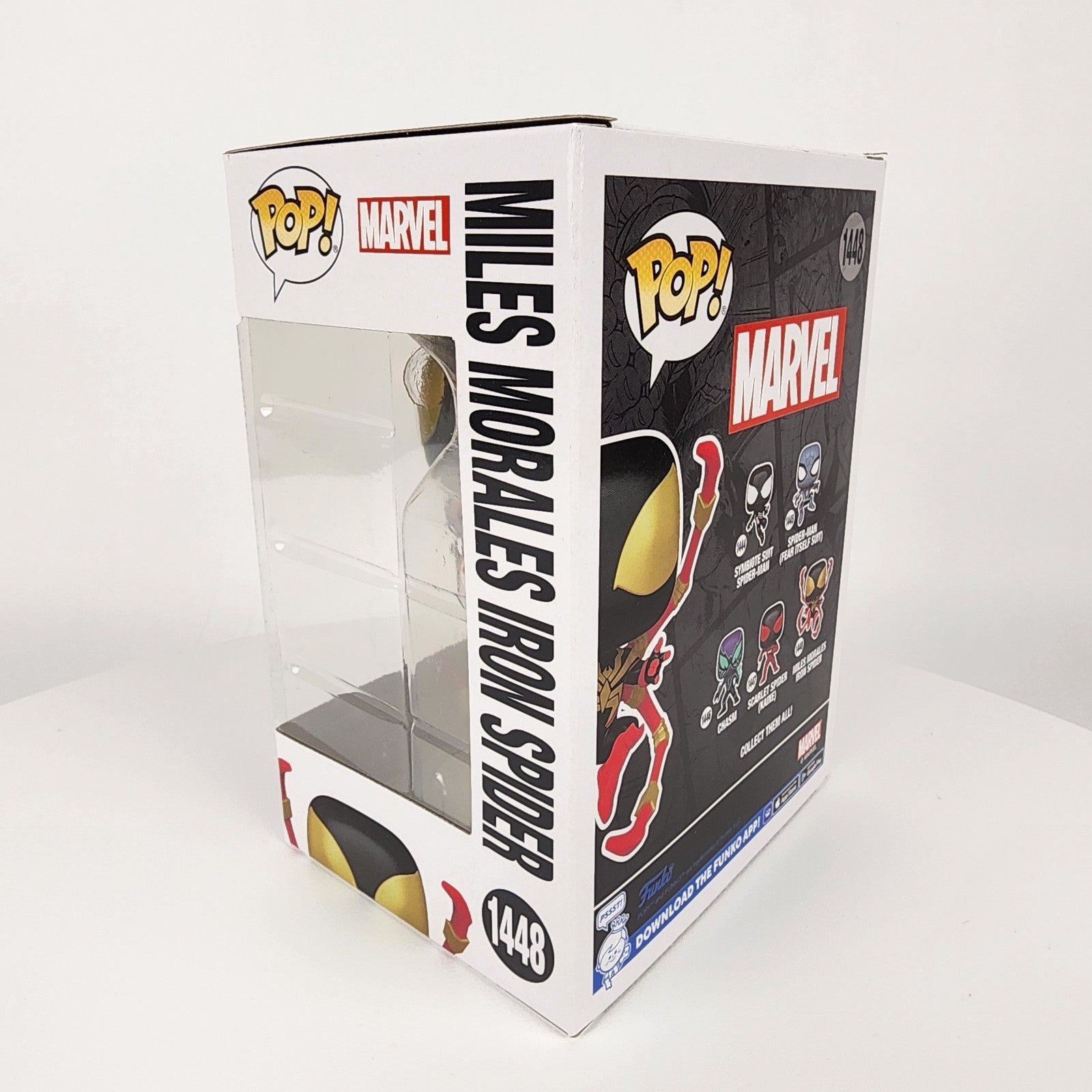Funko Pop Marvel Spider-Man Miles Morales Iron Spider #1448 Vinyl Figure