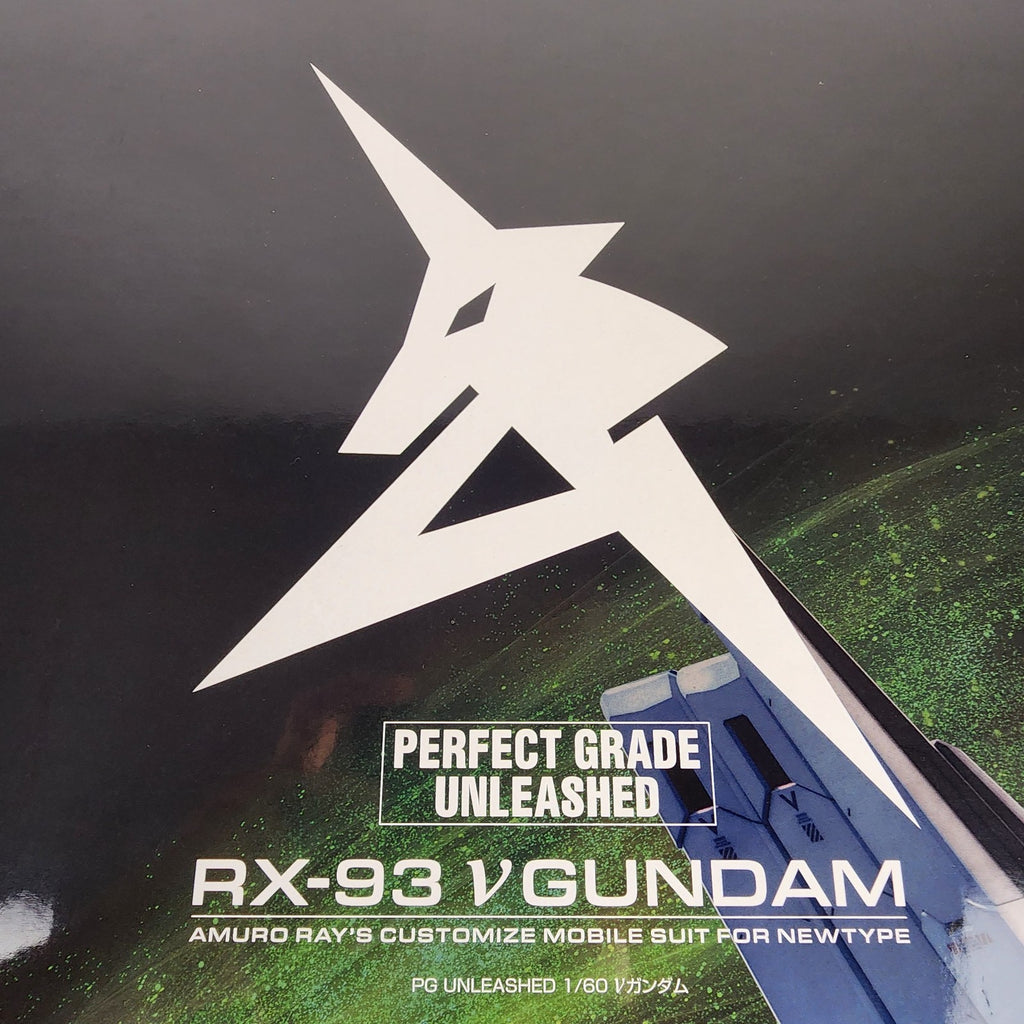 Bandai PG Unleashed RX-93 Nu Gundam 1/60 Mobile Suit Char's Counterattack New