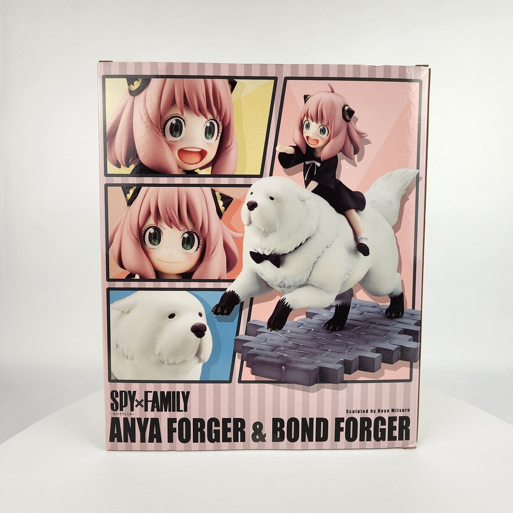 Kotobukiya SPY x FAMILY Anya & Bond Forger ARTFX J Statue Bonus Face Part NEW