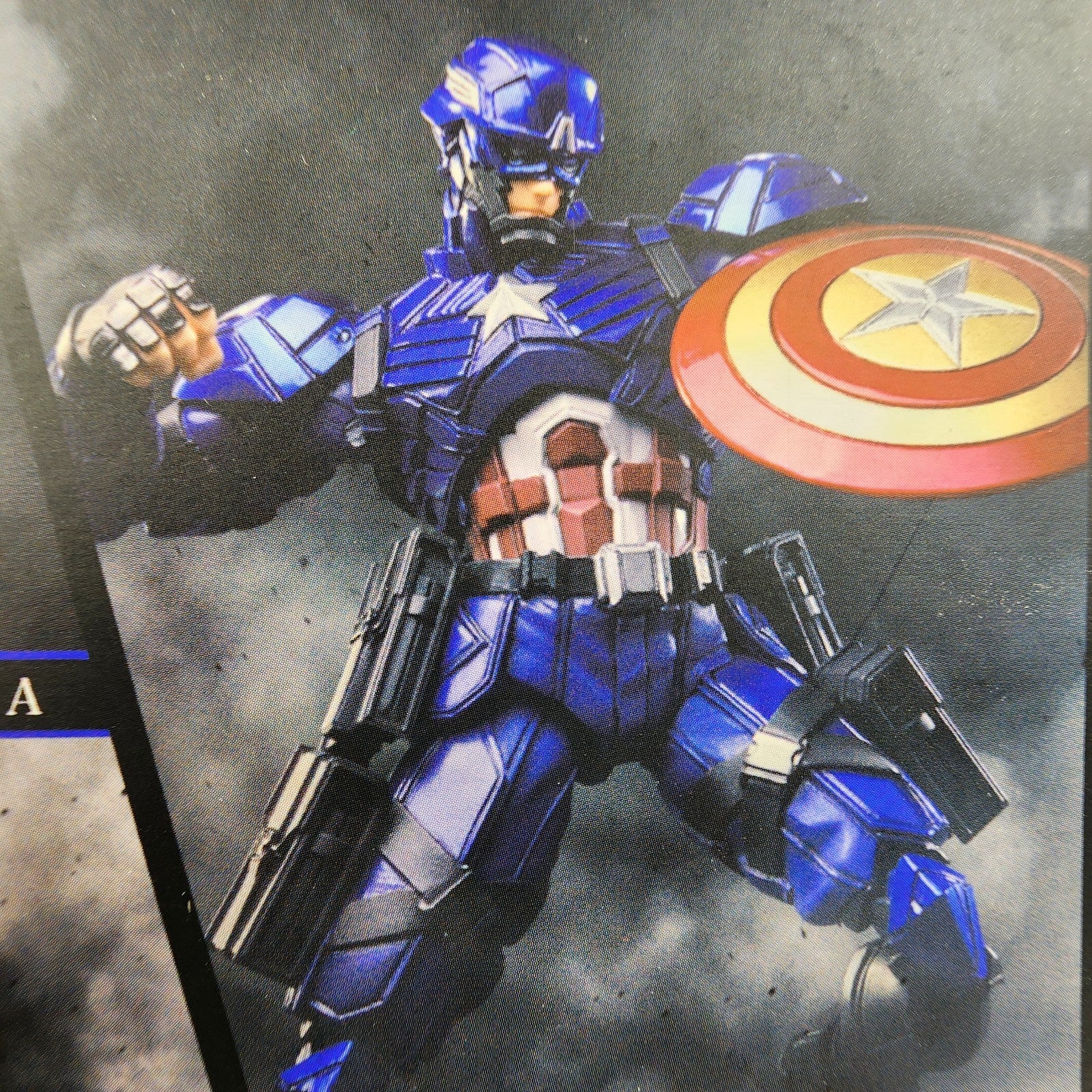 Marvel Universe Captain America Variant Bring Arts Action Figure Square Enix