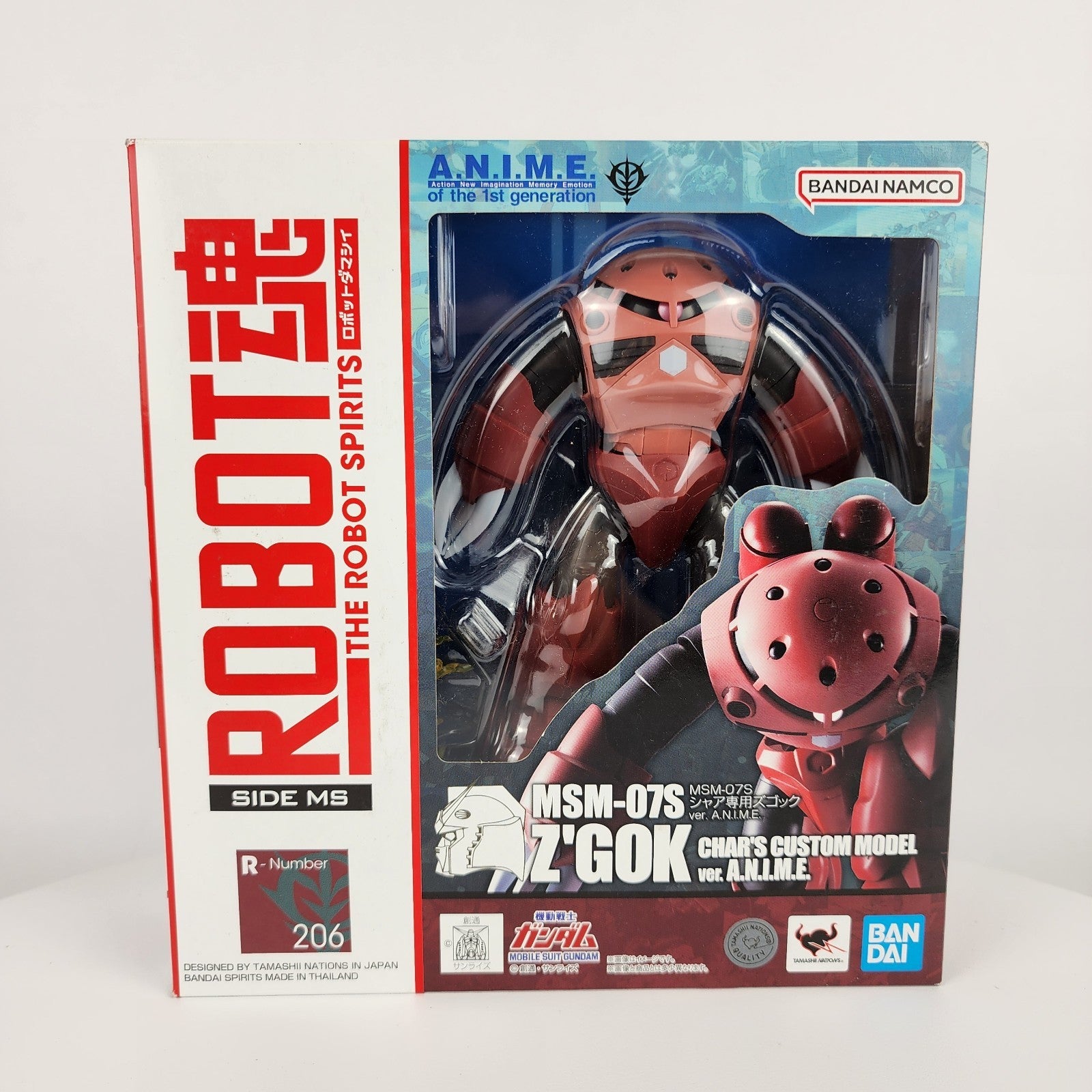 Bandai Robot Spirits MSM-07S Z'Gok Char’s Custom Ver. A.N.I.M.E. Gundam