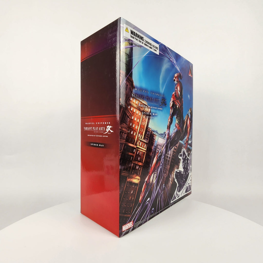 Square Enix Play Arts Kai Spider-Man Limited Color (Black Suit) Figure