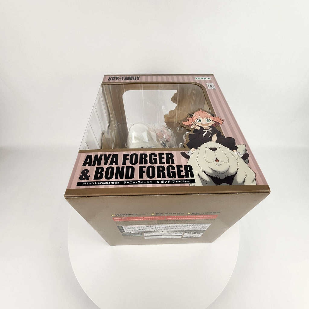 Kotobukiya SPY x FAMILY Anya & Bond Forger ARTFX J Statue Bonus Face Part NEW