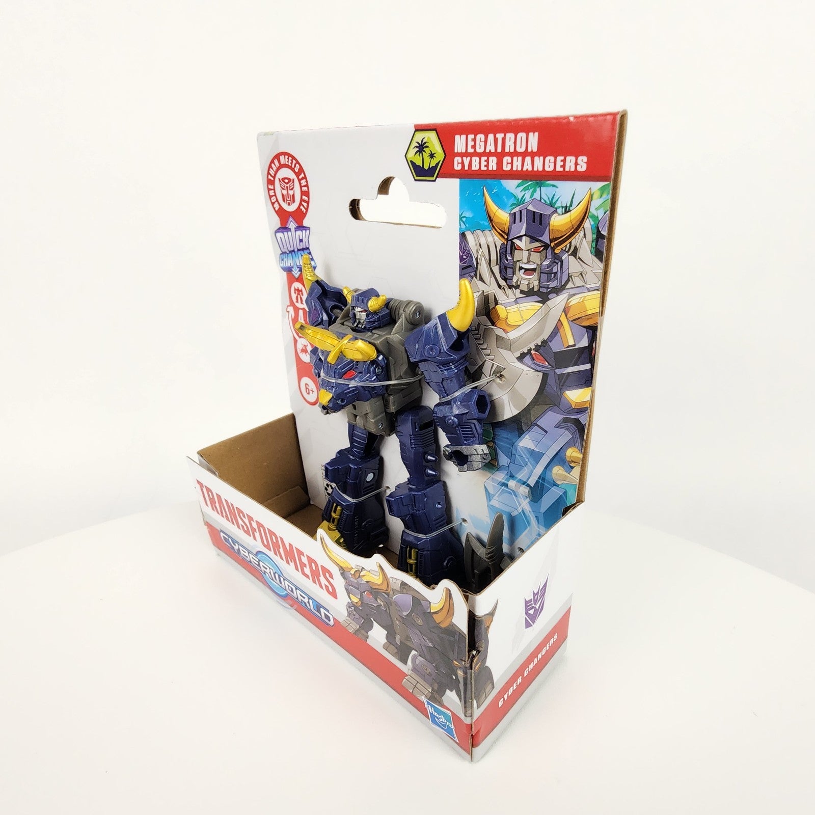 Transformers Cyberworld Megatron Cyber Changers 4-Inch Figure Hasbro New