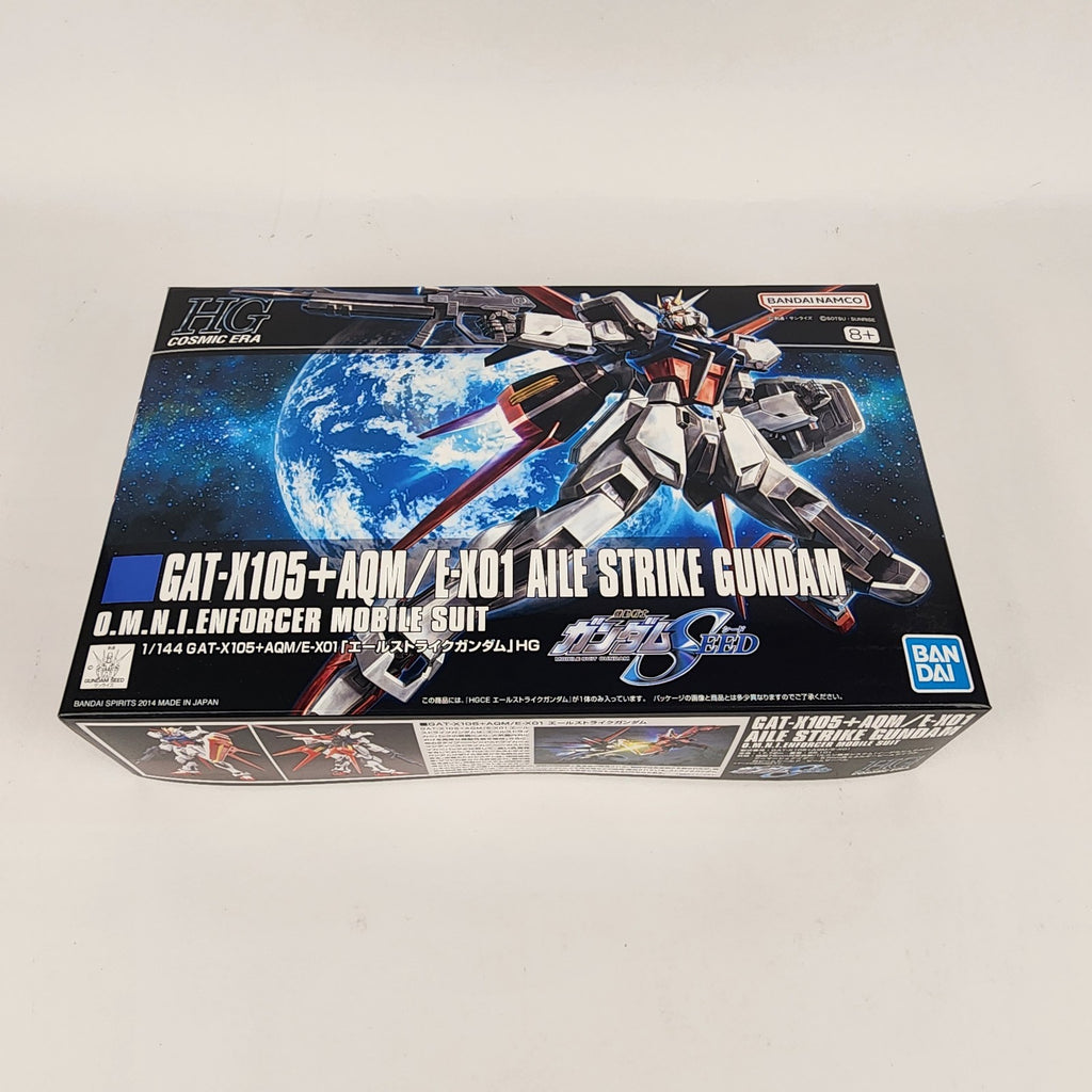 Bandai HGCE Aile Strike Gundam 1/144 Model Kit Gundam SEED GAT-X105 New
