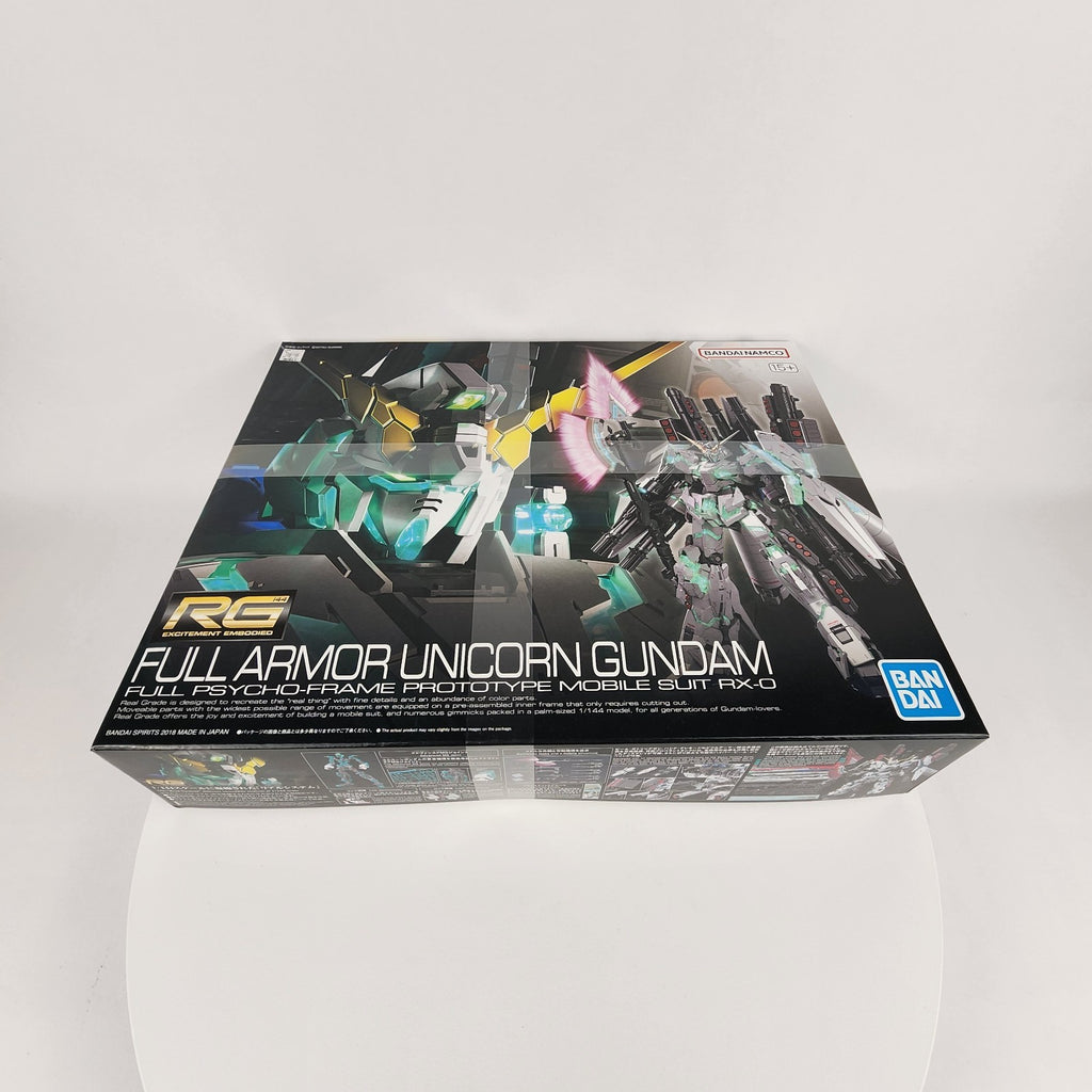 Bandai Spirits RG 1/144 Full Armor Unicorn Gundam RX-0 Model Kit New