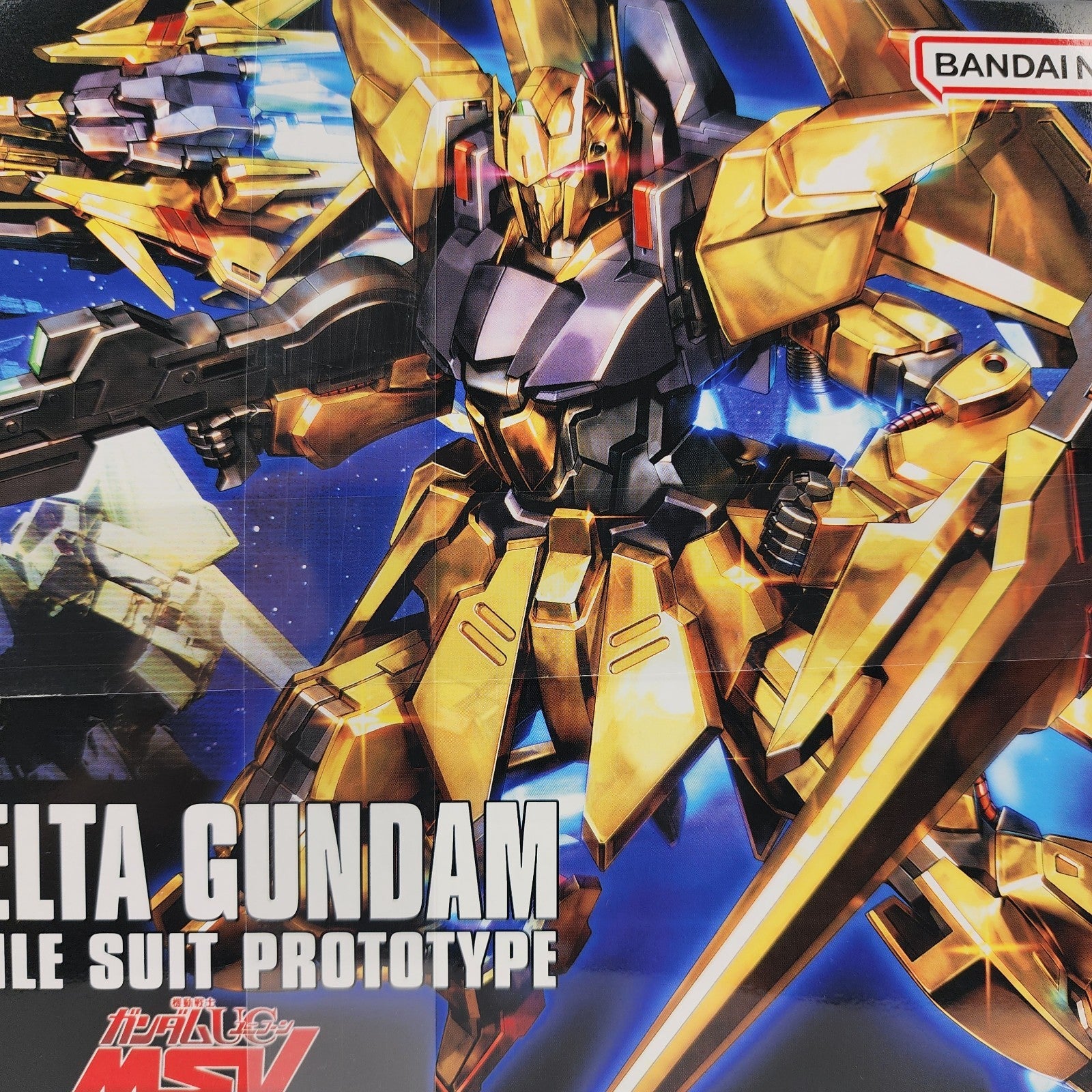Bandai HGUC 1/144 MSN-001 Delta Gundam UC MSV Model Kit New Sealed
