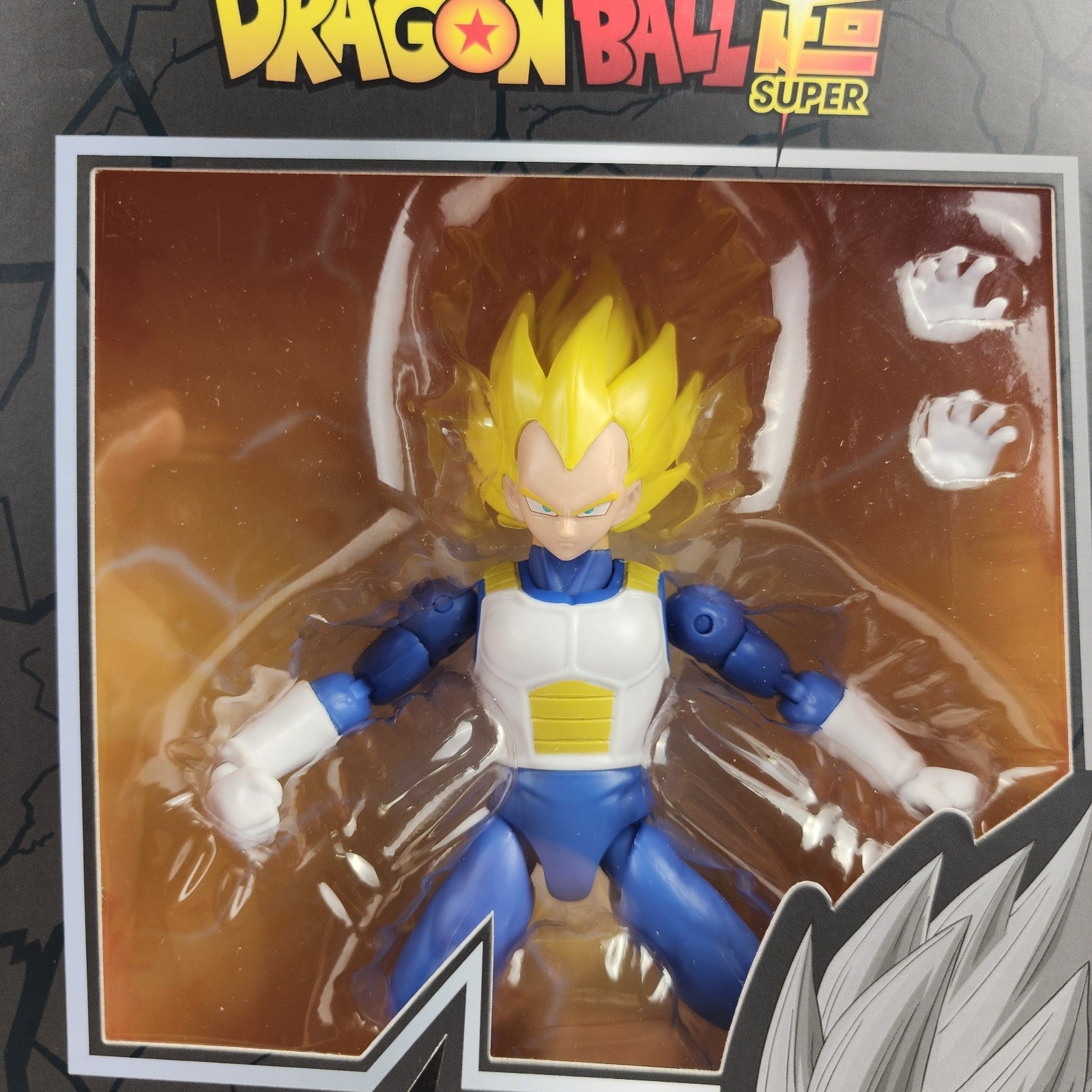 Dragon Ball Super Super Saiyan Vegeta V2 Dragon Stars Figure Bandai New