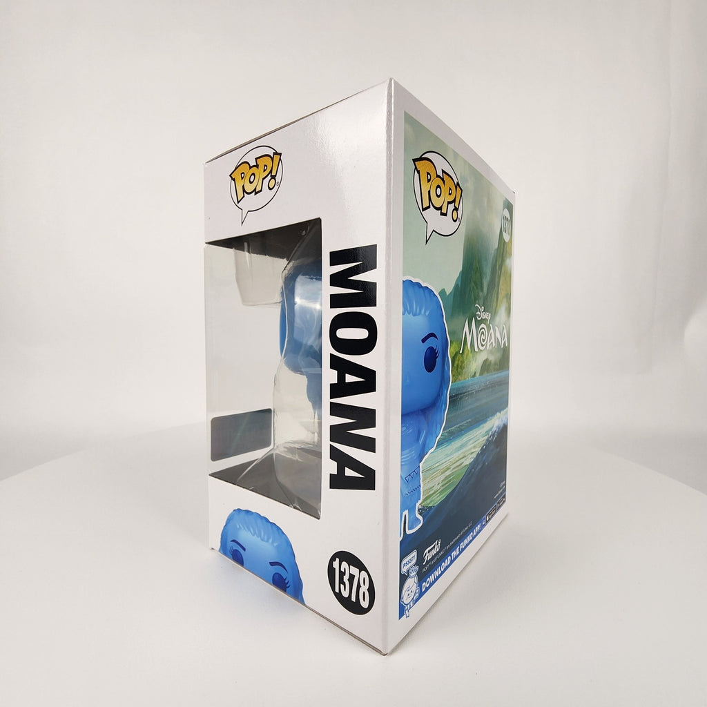 Funko Pop! Disney Moana #1378 Moana (Translucent Blue) EE Exclusive New
