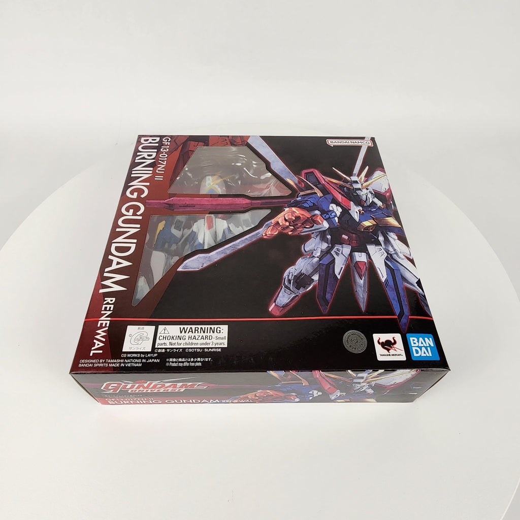 Gundam Universe GU-43 Burning Gundam (Renewal) GF13-017NJ II Bandai Figure