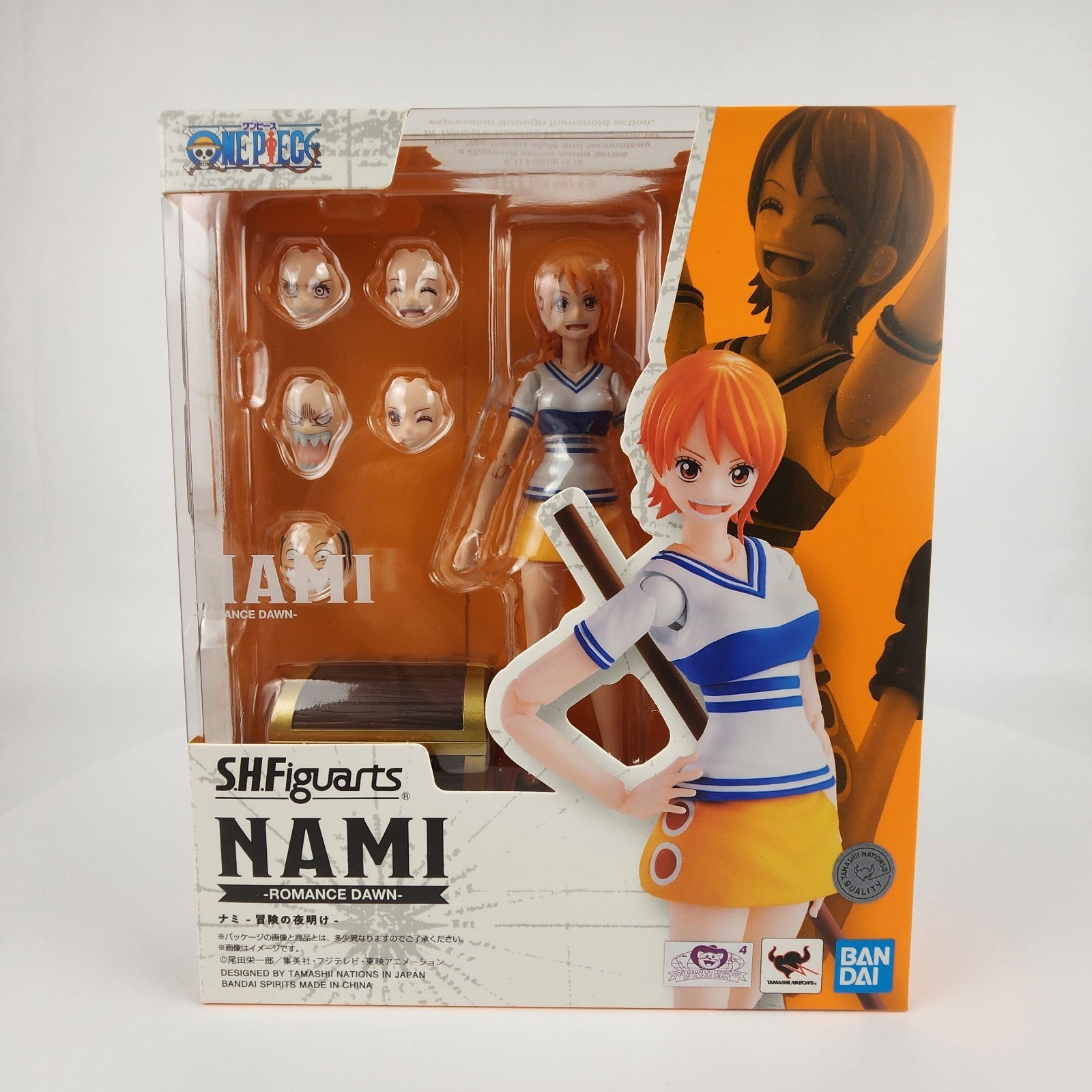 Tamashii Nations One Piece S.H.Figuarts Nami Romance Dawn Action Figure