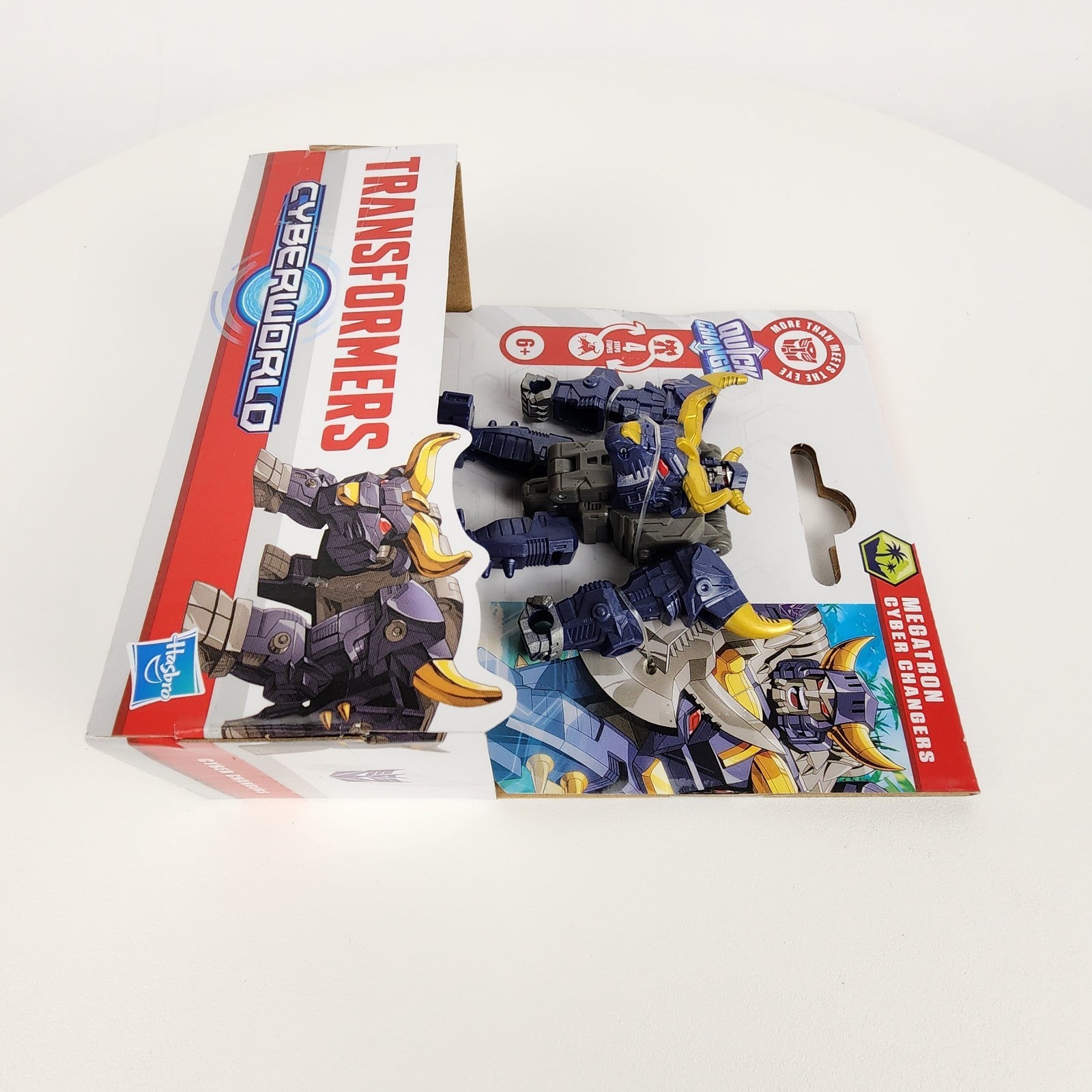 Transformers Cyberworld Megatron Cyber Changers 4-Inch Figure Hasbro New