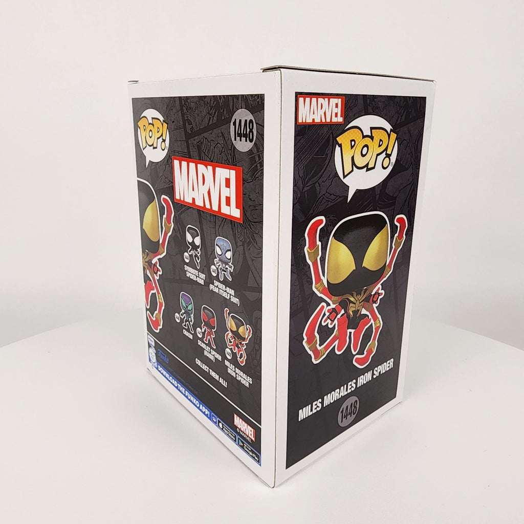 Funko Pop Marvel Spider-Man Miles Morales Iron Spider #1448 Vinyl Figure