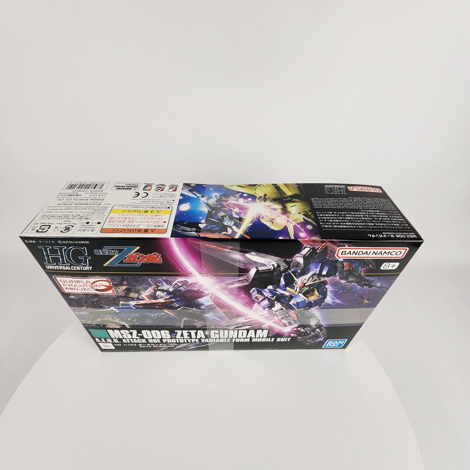 Bandai HGUC #203 MSZ-006 Zeta Gundam 1/144 Model Kit New Sealed