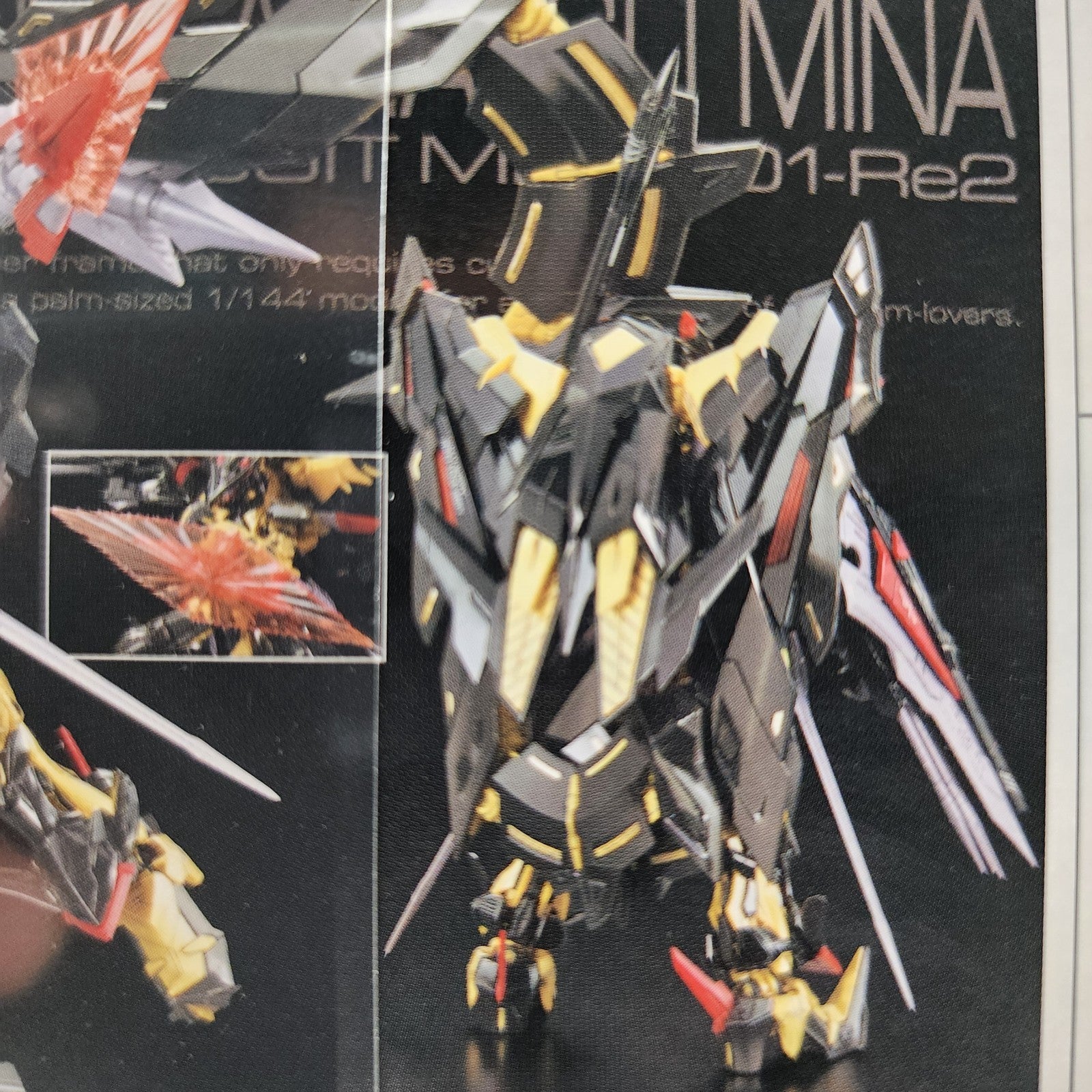 Bandai RG Gundam Astray Gold Frame Amatsu Mina 1/144 Model Kit SEED #24