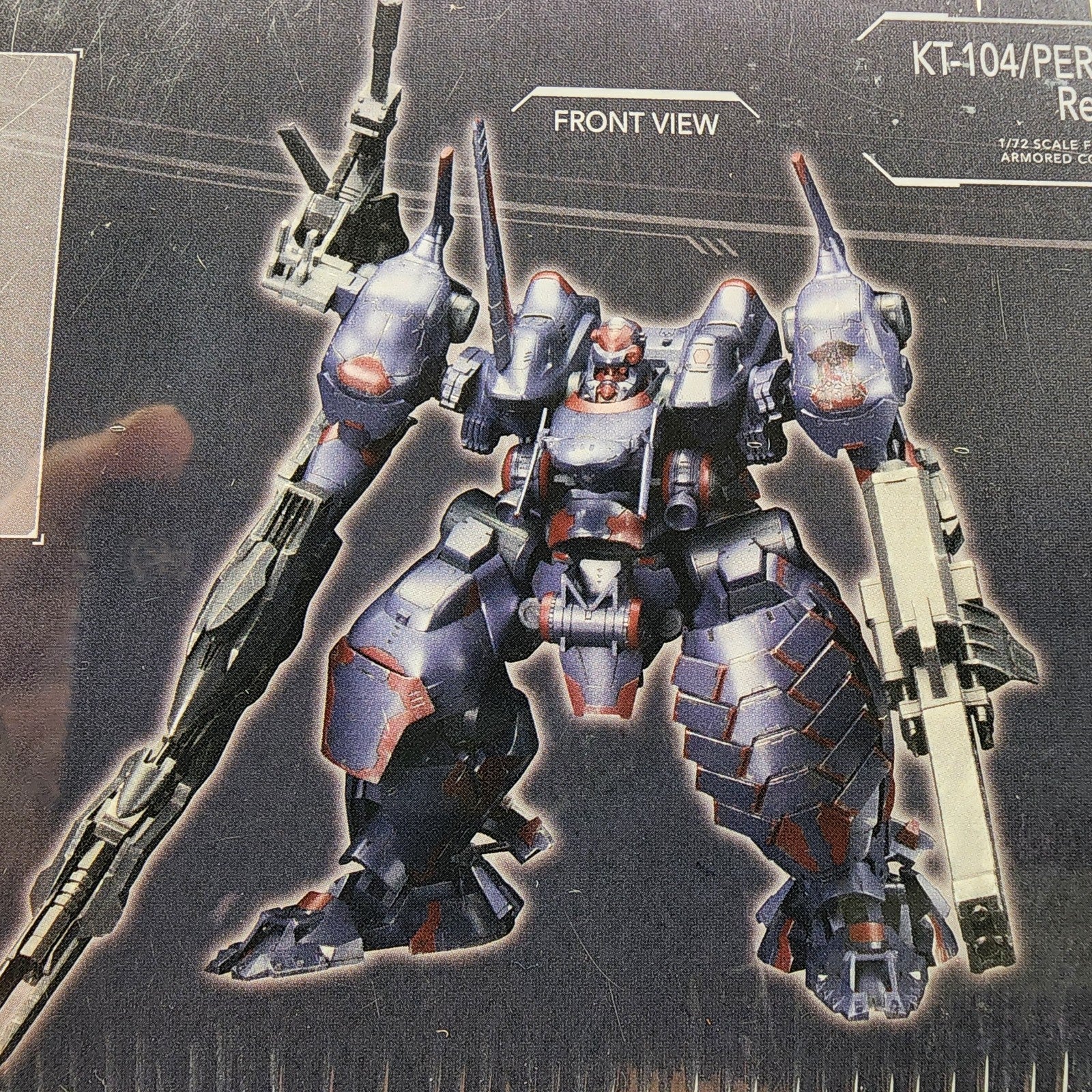 Kotobukiya Armored Core V KT-104 PERUN Hanged Man Rematch Ver 1/72