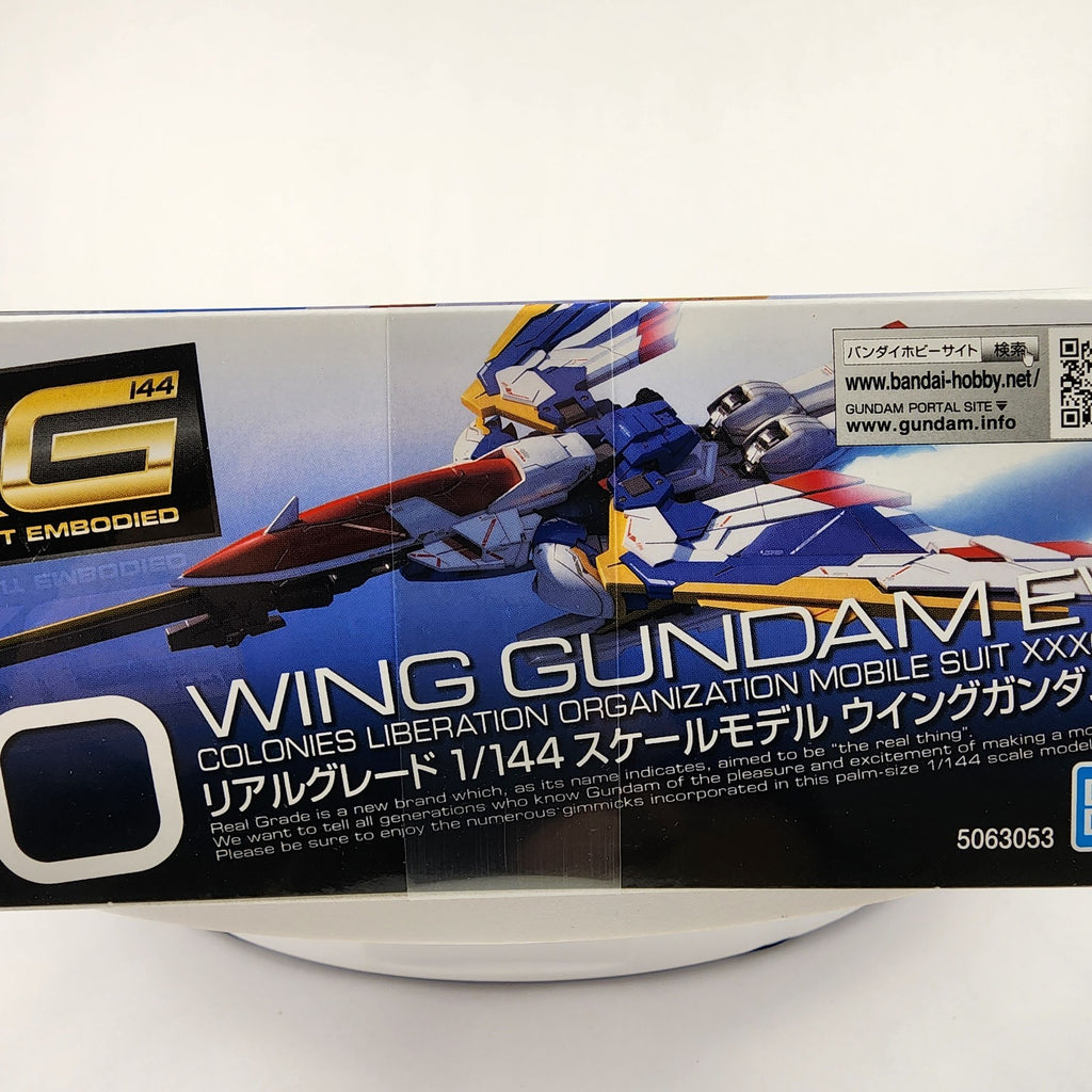 Bandai RG #20 Wing Gundam (EW) XXXG-01W 1/144 Real Grade Model Kit – New