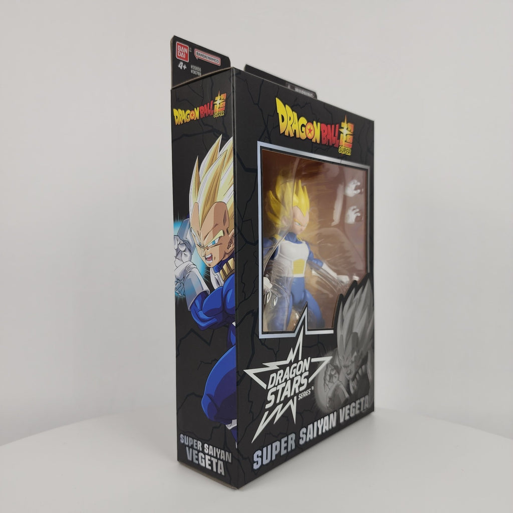 Dragon Ball Super Super Saiyan Vegeta V2 Dragon Stars Figure Bandai New