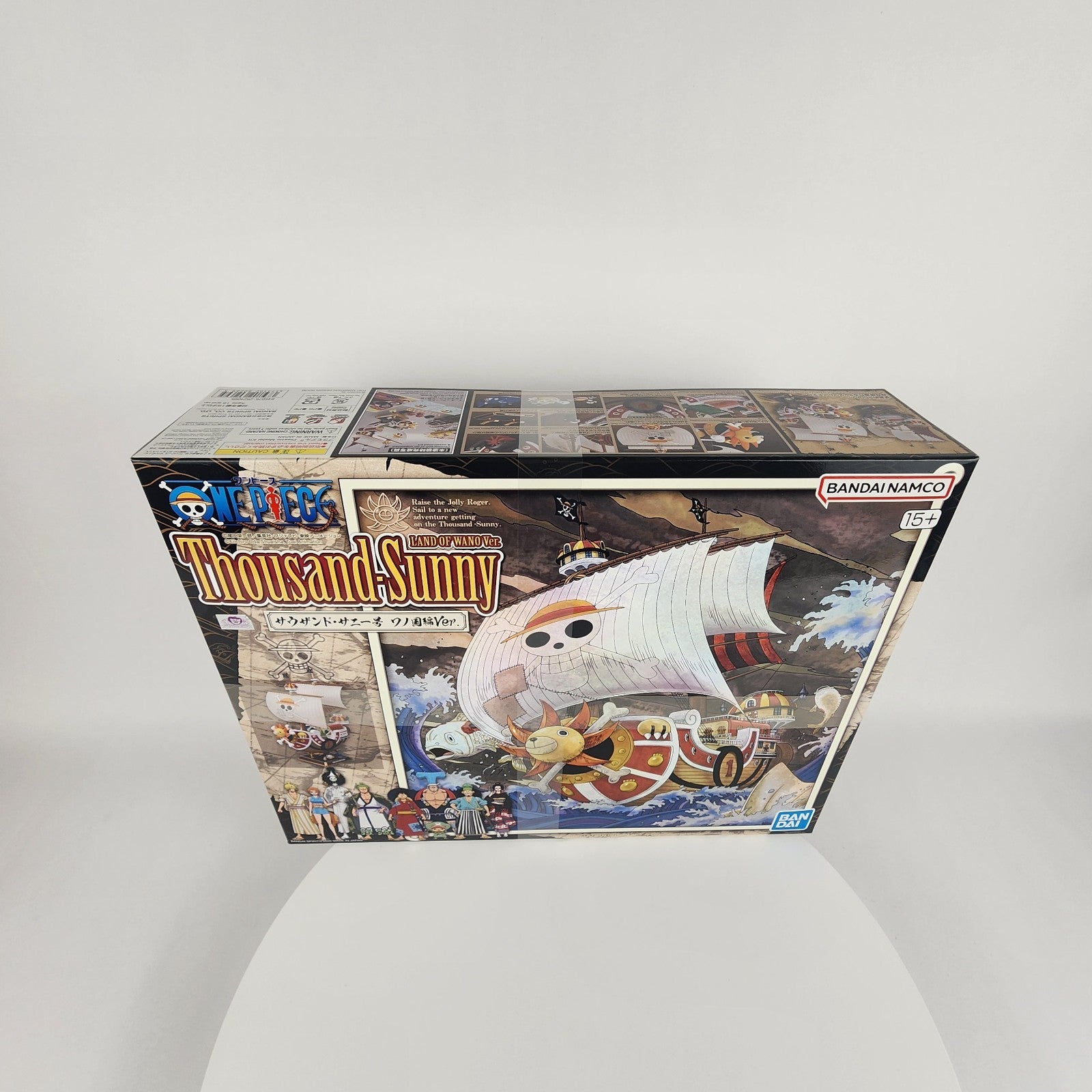 Bandai One Piece Thousand Sunny Land of Wano Ver. Sailing Ship Model Kit 15+