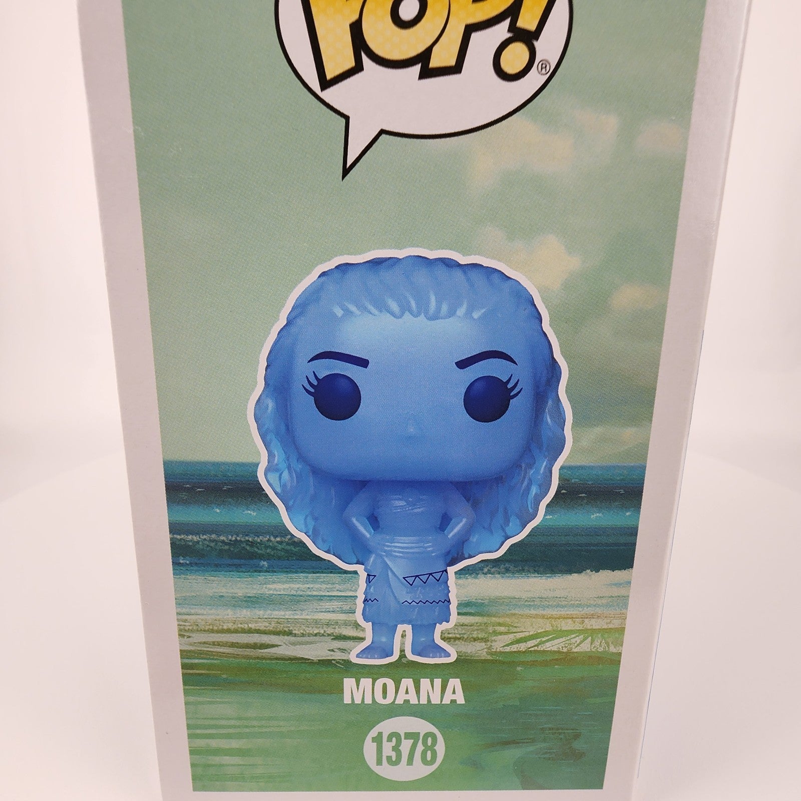 Funko Pop! Disney Moana #1378 Moana (Translucent Blue) EE Exclusive New