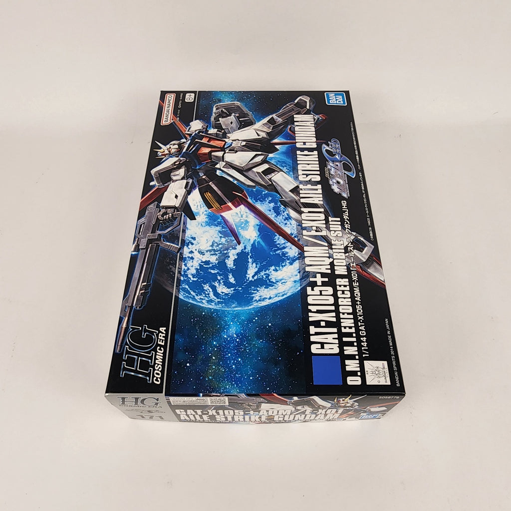Bandai HGCE Aile Strike Gundam 1/144 Model Kit Gundam SEED GAT-X105 New