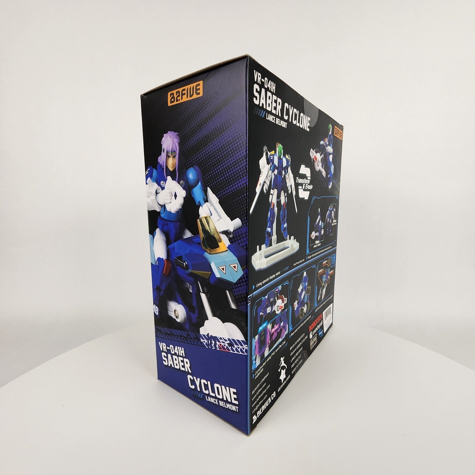 B2Five Robotech VR-041H Saber Cyclone Lance Belmont 1/28 Scale Figure New Sealed