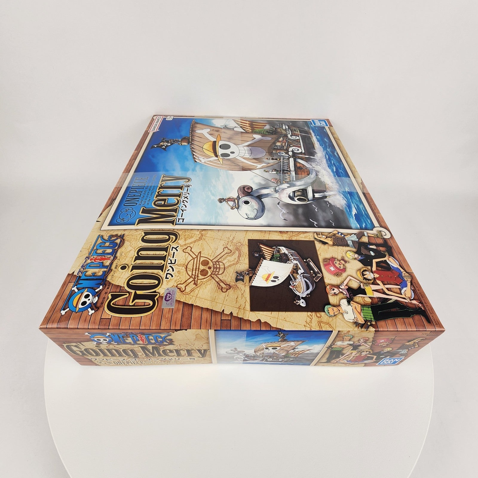 Bandai One Piece Going Merry 11-Inch Plastic Model Ship Kit New Sealed Japan