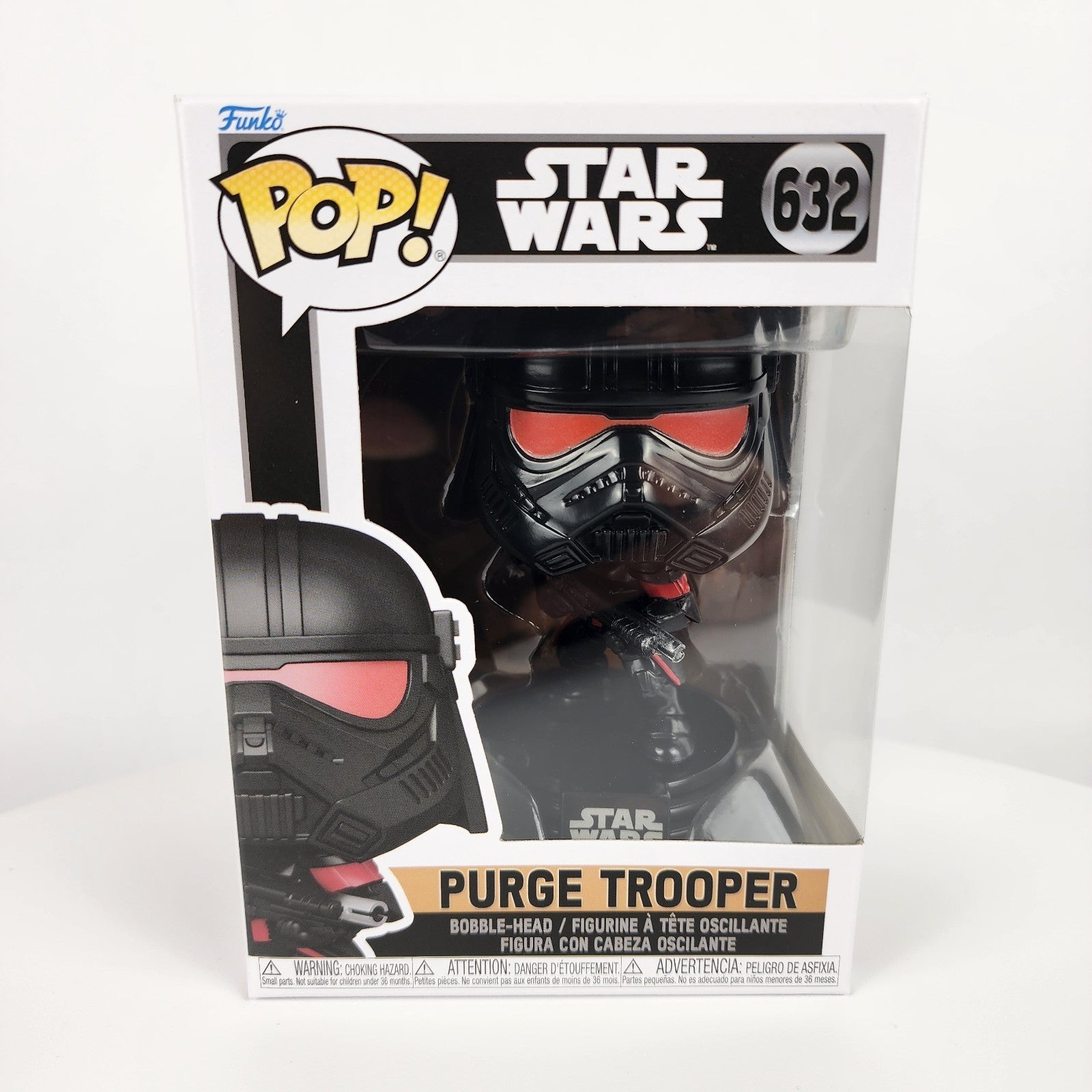 Funko Pop Star Wars #632 Purge Trooper (Battle Pose) Obi-Wan Kenobi Vinyl Figure