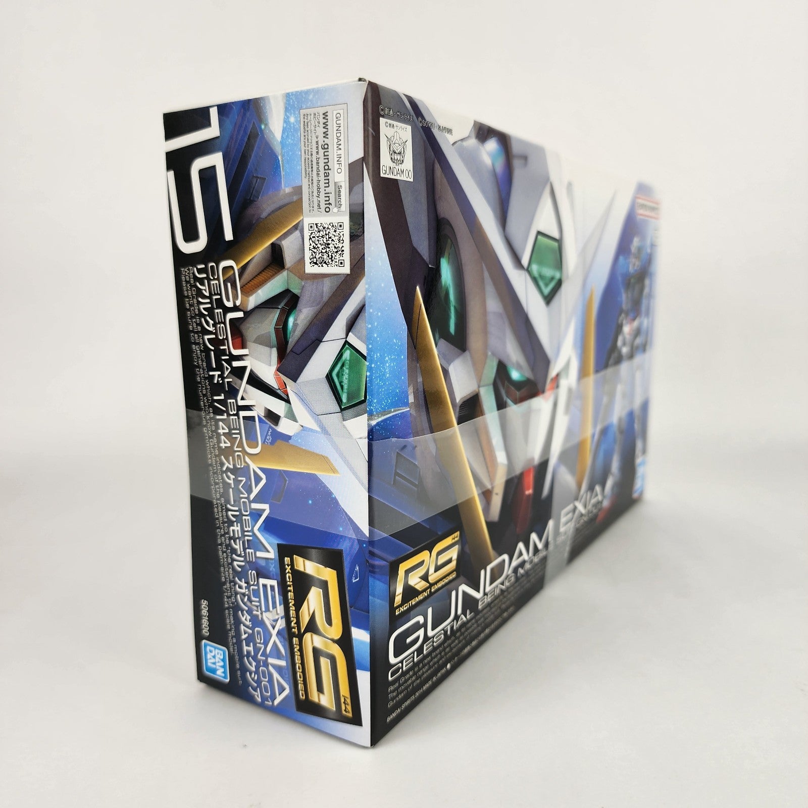 Bandai RG 1/144 Gundam Exia GN-001 Gundam 00 Model Kit Figure New
