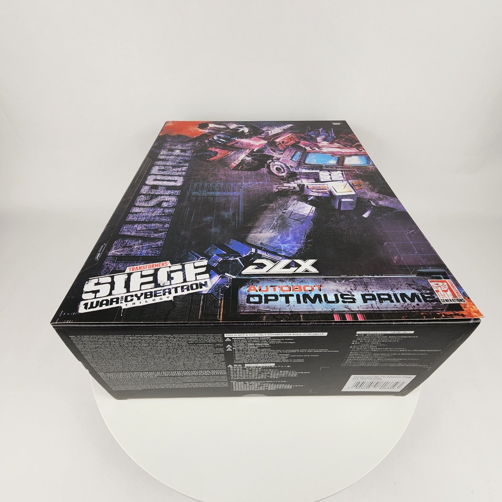 Threezero Transformers War for Cybertron Trilogy DLX Optimus Prime Figure