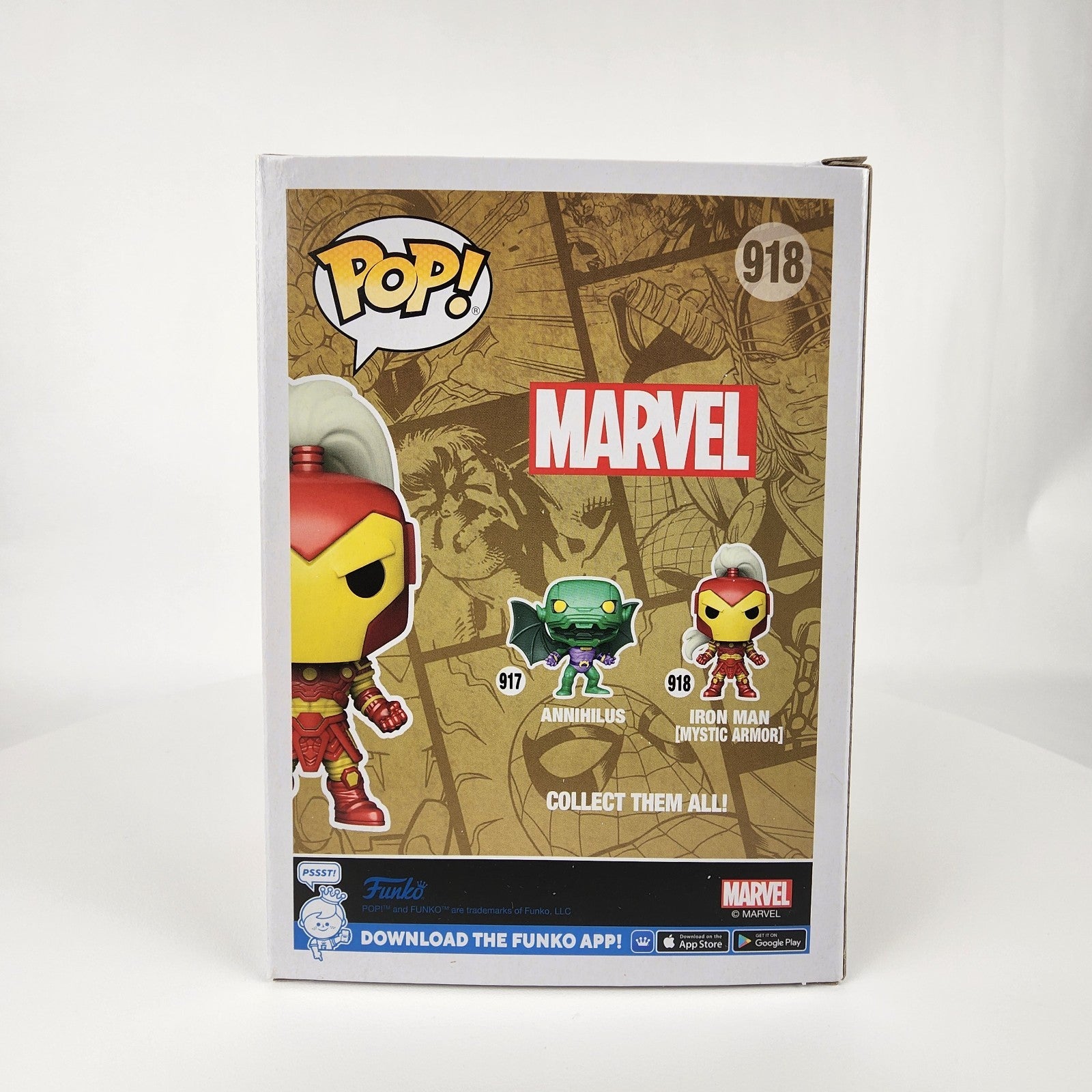 Funko Pop! Marvel #918 Iron Man Mystic Armor Special Edition Vinyl Figure (New)
