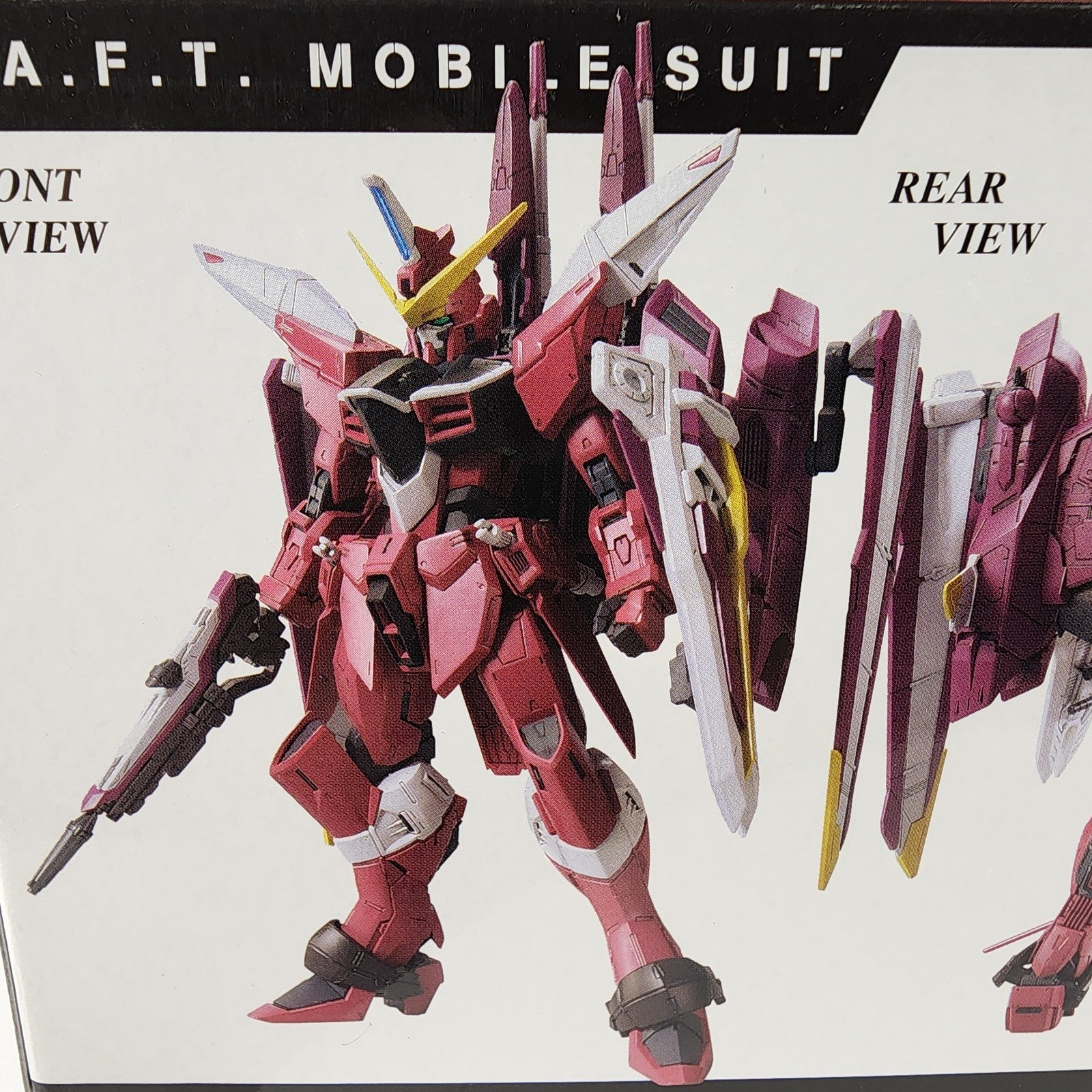 Bandai MG 1/100 Justice Gundam ZGMF-X09A Model Kit Gundam SEED New