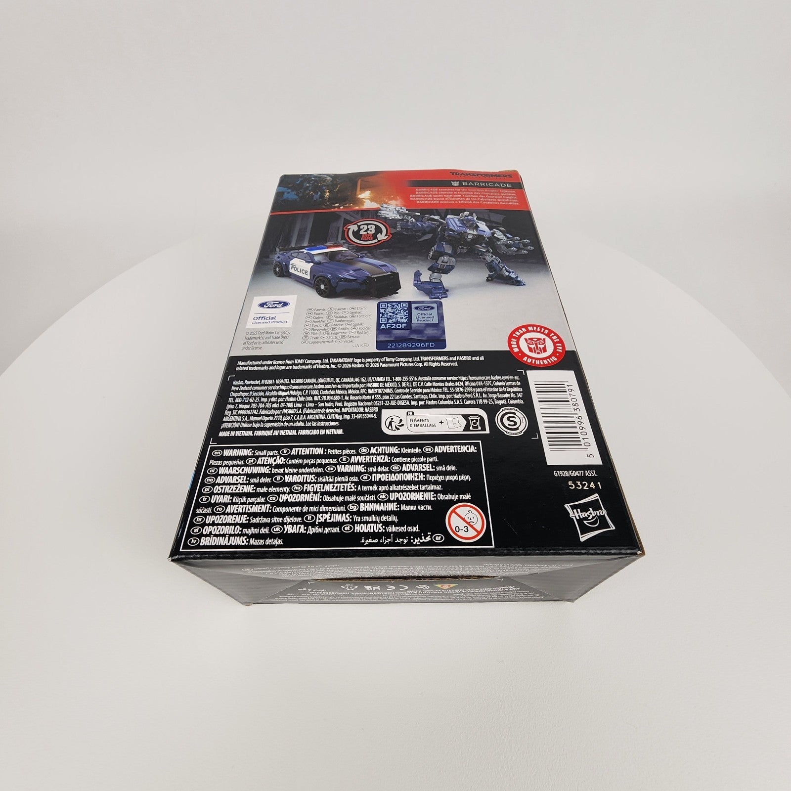 Transformers Studio Series Deluxe Barricade The Last Knight New Sealed Box Wear