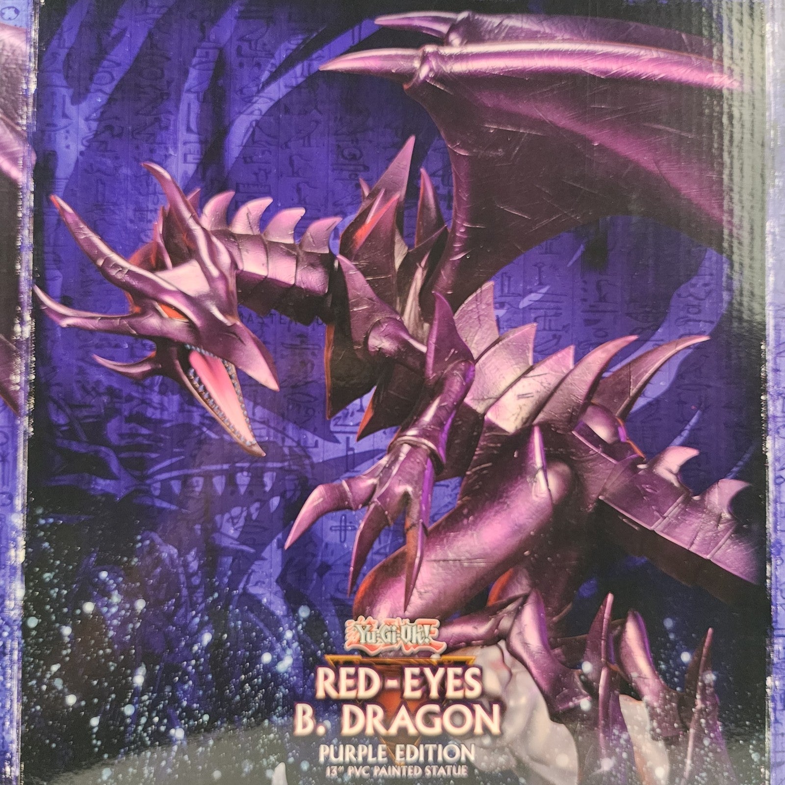 Yu-Gi-Oh! Red-Eyes B. Dragon Purple Edition 13” PVC Statue First 4 Figures