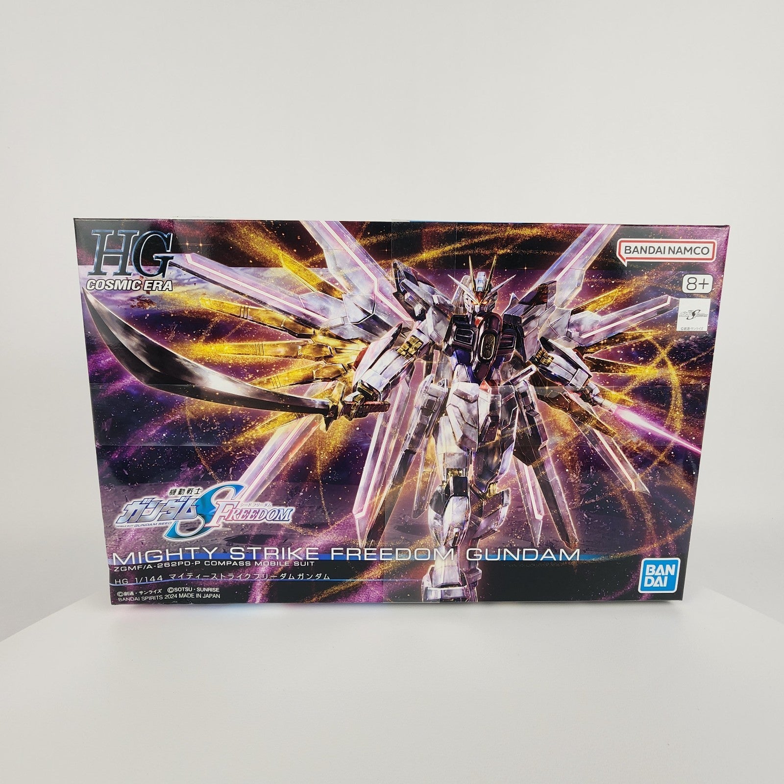 Bandai HG Mighty Strike Freedom Gundam 1/144 Model Kit SEED Freedom