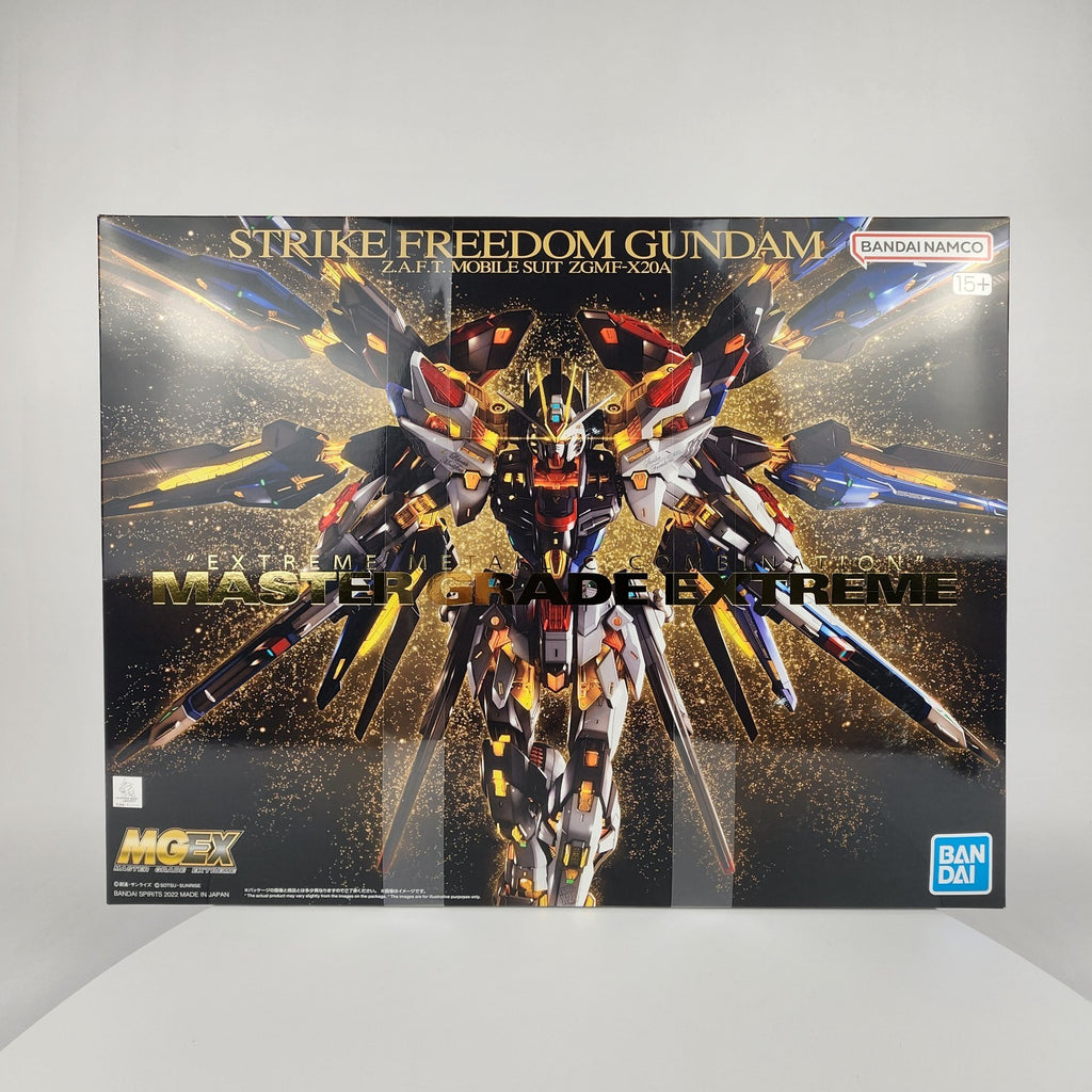 Bandai MGEX Strike Freedom Gundam 1/100 Model Kit Gundam SEED Destiny New