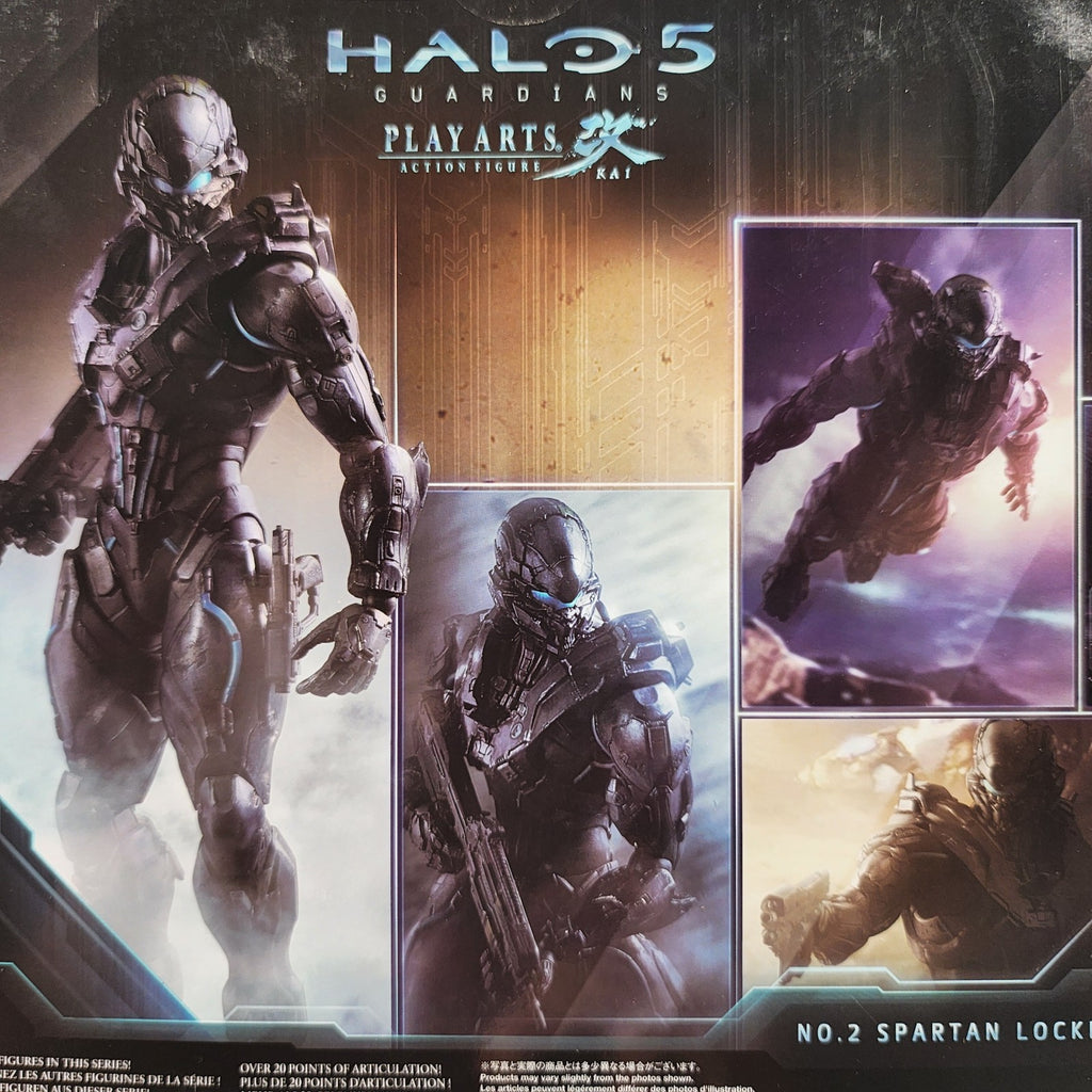 Halo 5 Guardians Spartan Locke Play Arts Kai PAK-220 Action Figure New