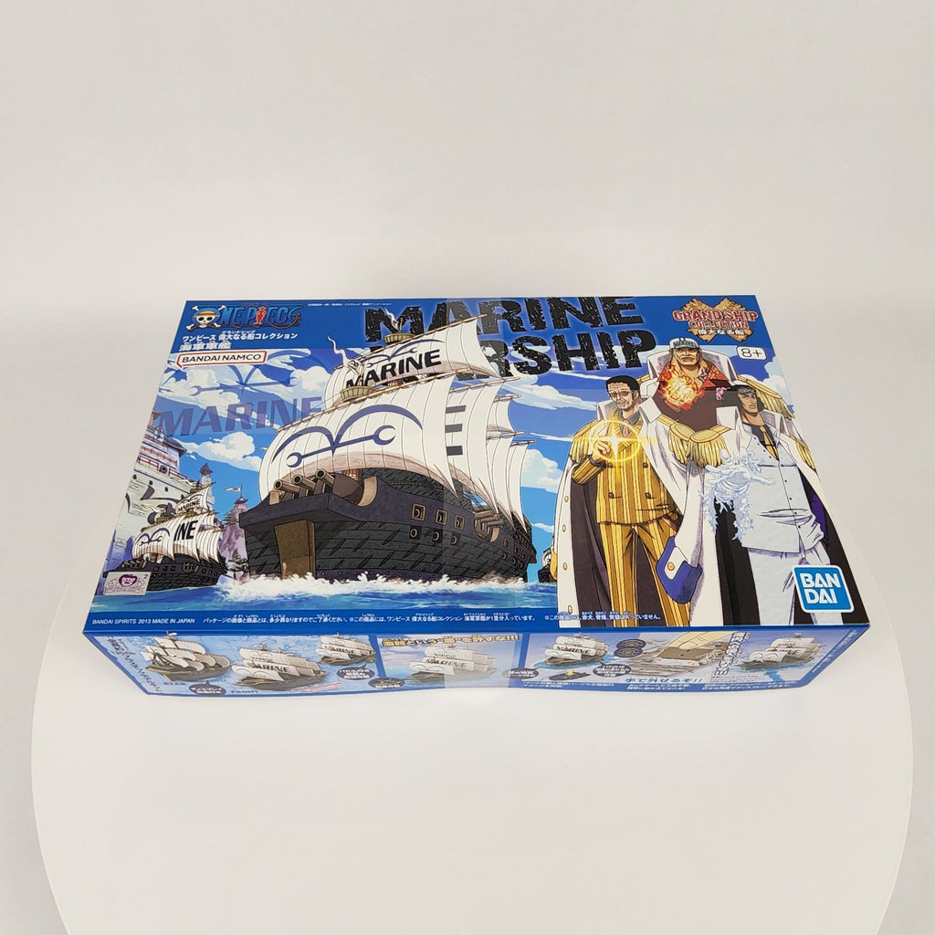 Bandai One Piece Grand Ship Collection #07 Marine Warship Model Kit