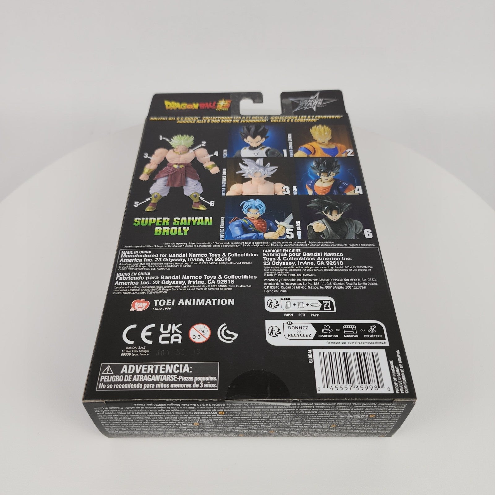 Dragon Ball Super Vegito Dragon Stars 6.5" Action Figure Bandai New