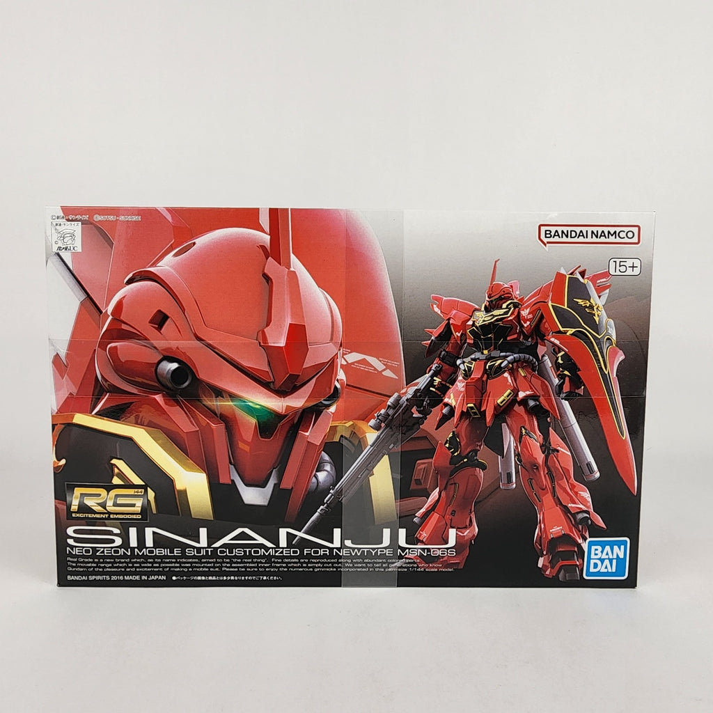 Bandai RG 1/144 Sinanju MSN-06S Gundam Unicorn Model Kit #22 New