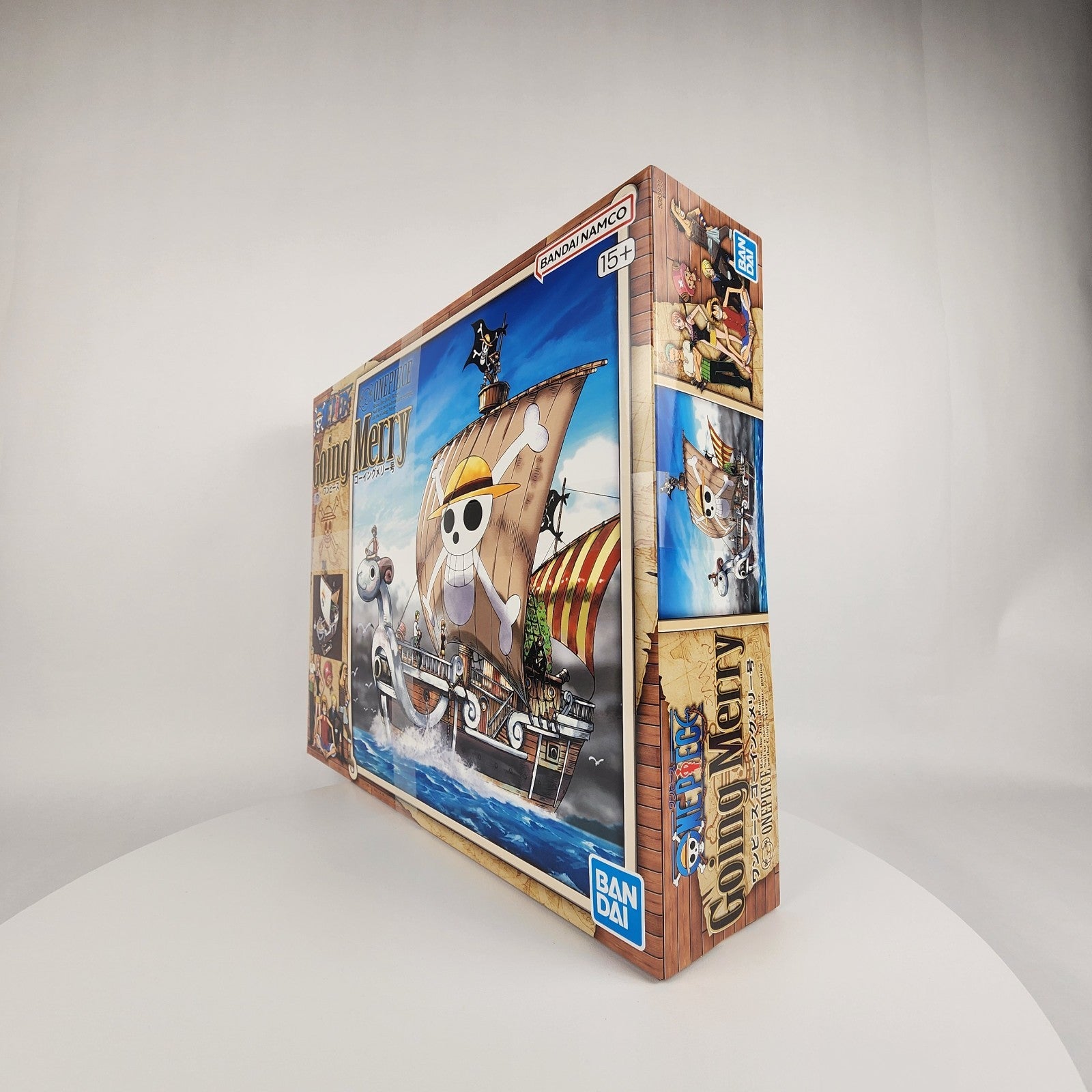 Bandai One Piece Going Merry 11-Inch Plastic Model Ship Kit New Sealed Japan