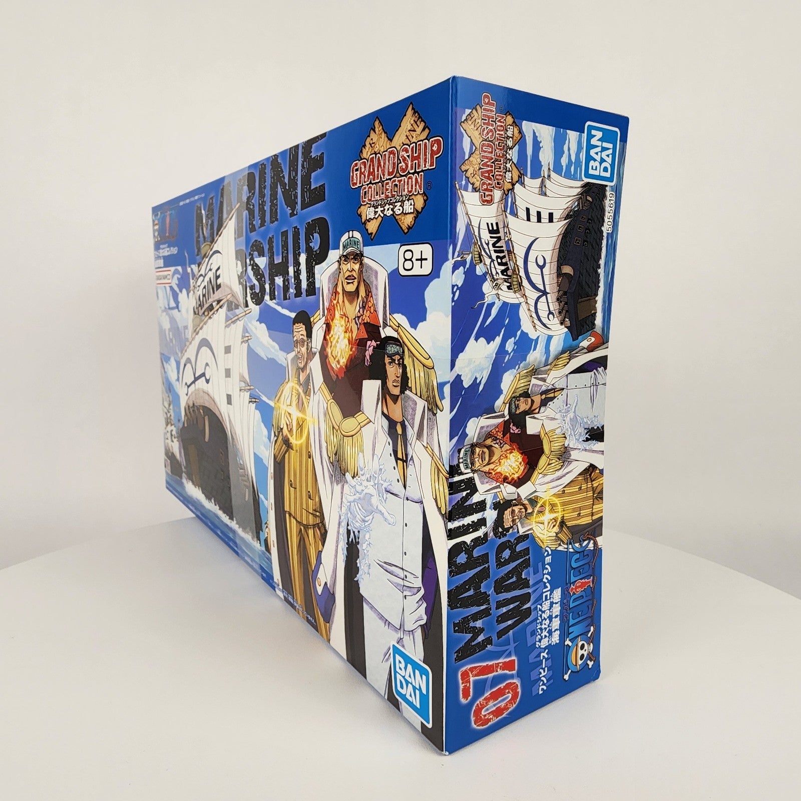 Bandai One Piece Grand Ship Collection #07 Marine Warship Model Kit