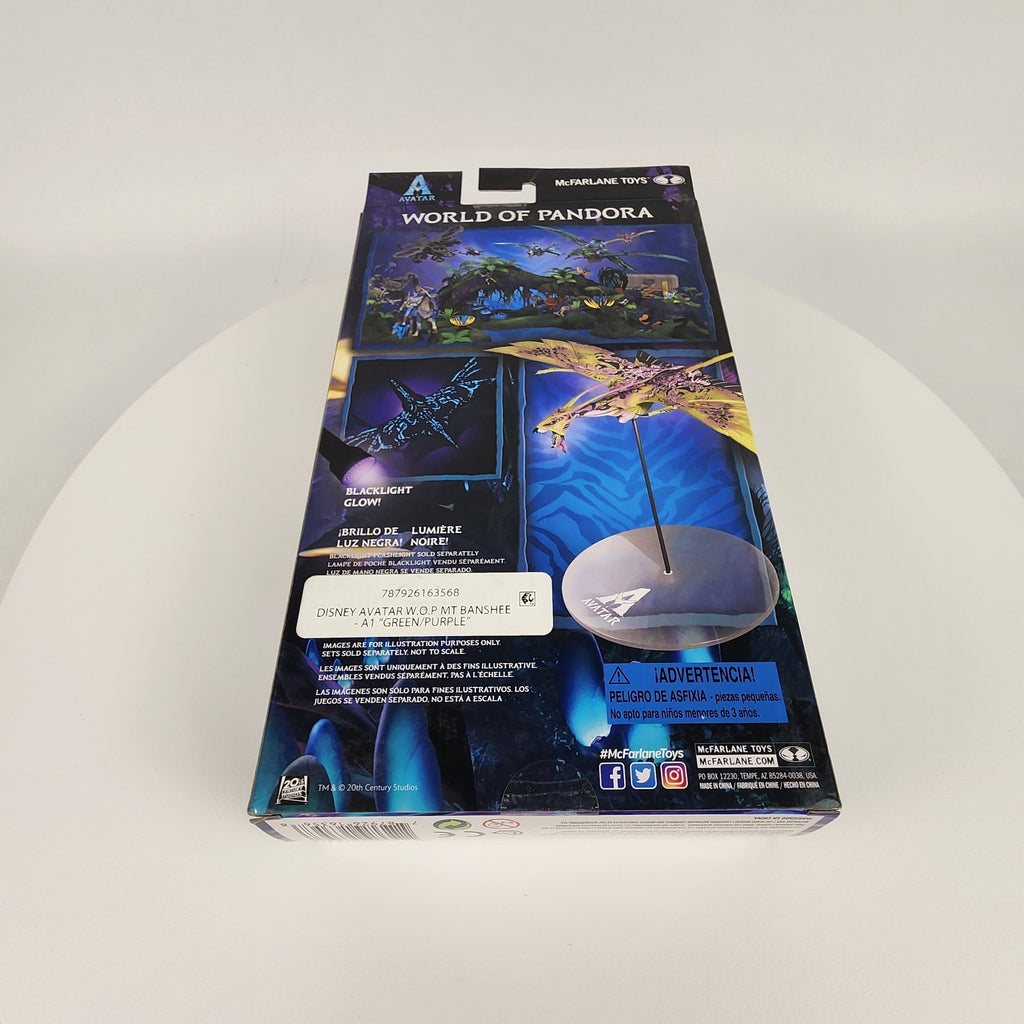 McFarlane Avatar World of Pandora Mountain Banshee Ikeyni’s Figure New