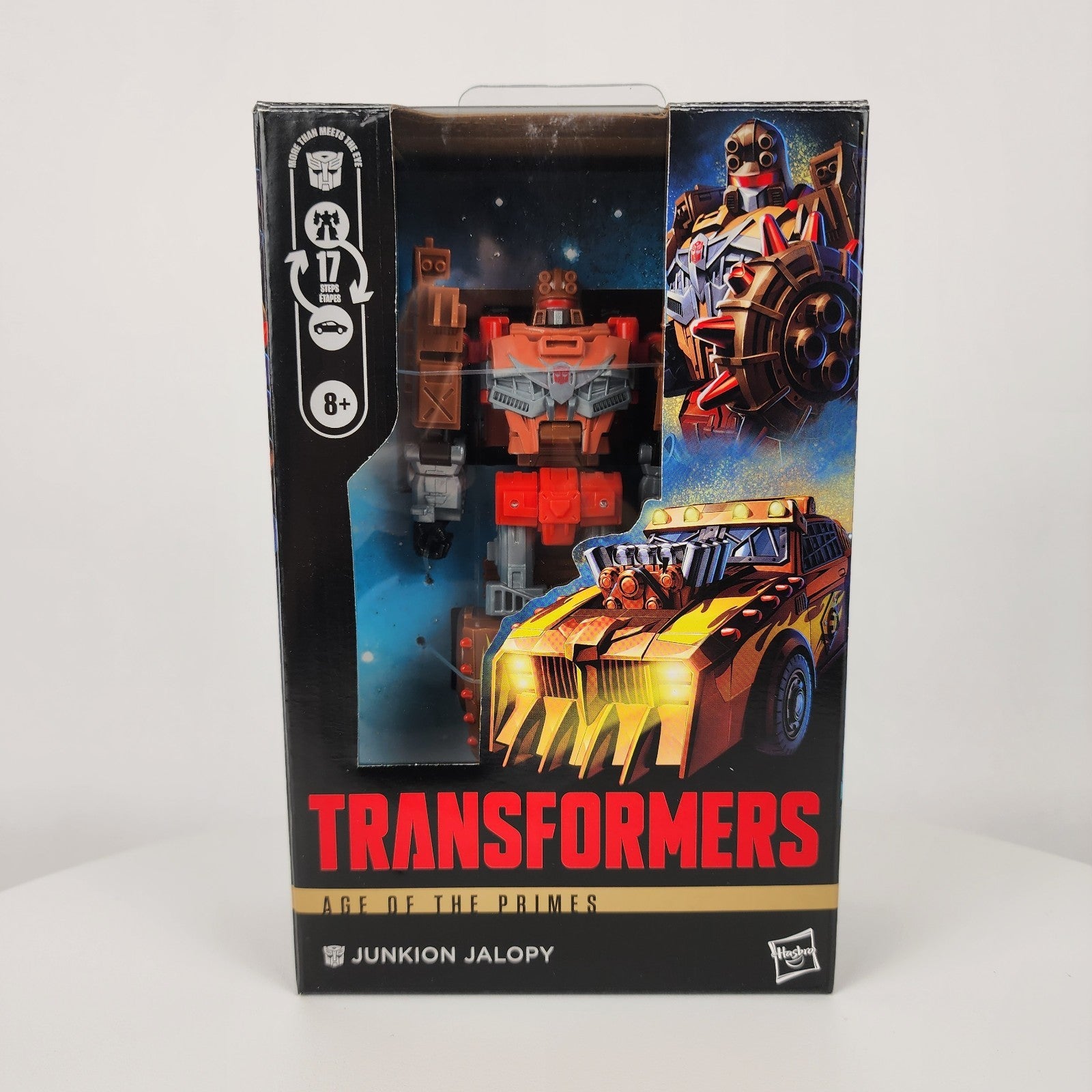 Transformers Age of the Primes Deluxe Junkion Jalopy Action Figure New