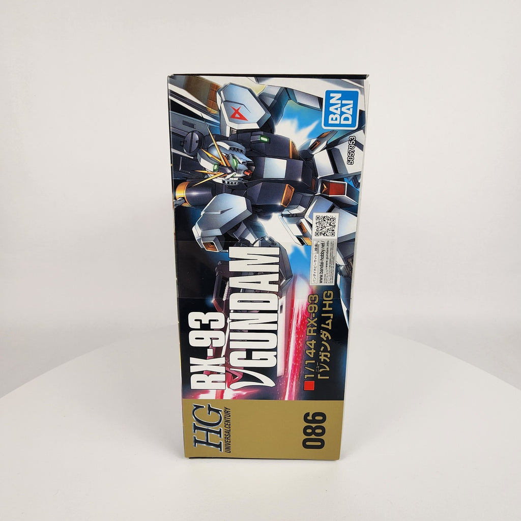 Bandai HGUC #86 RX-93 Nu Gundam 1/144 Model Kit Char’s Counterattack
