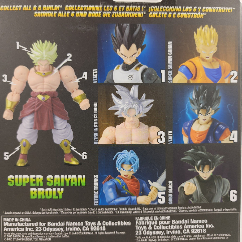 Dragon Ball Super Vegito Dragon Stars 6.5" Action Figure Bandai New