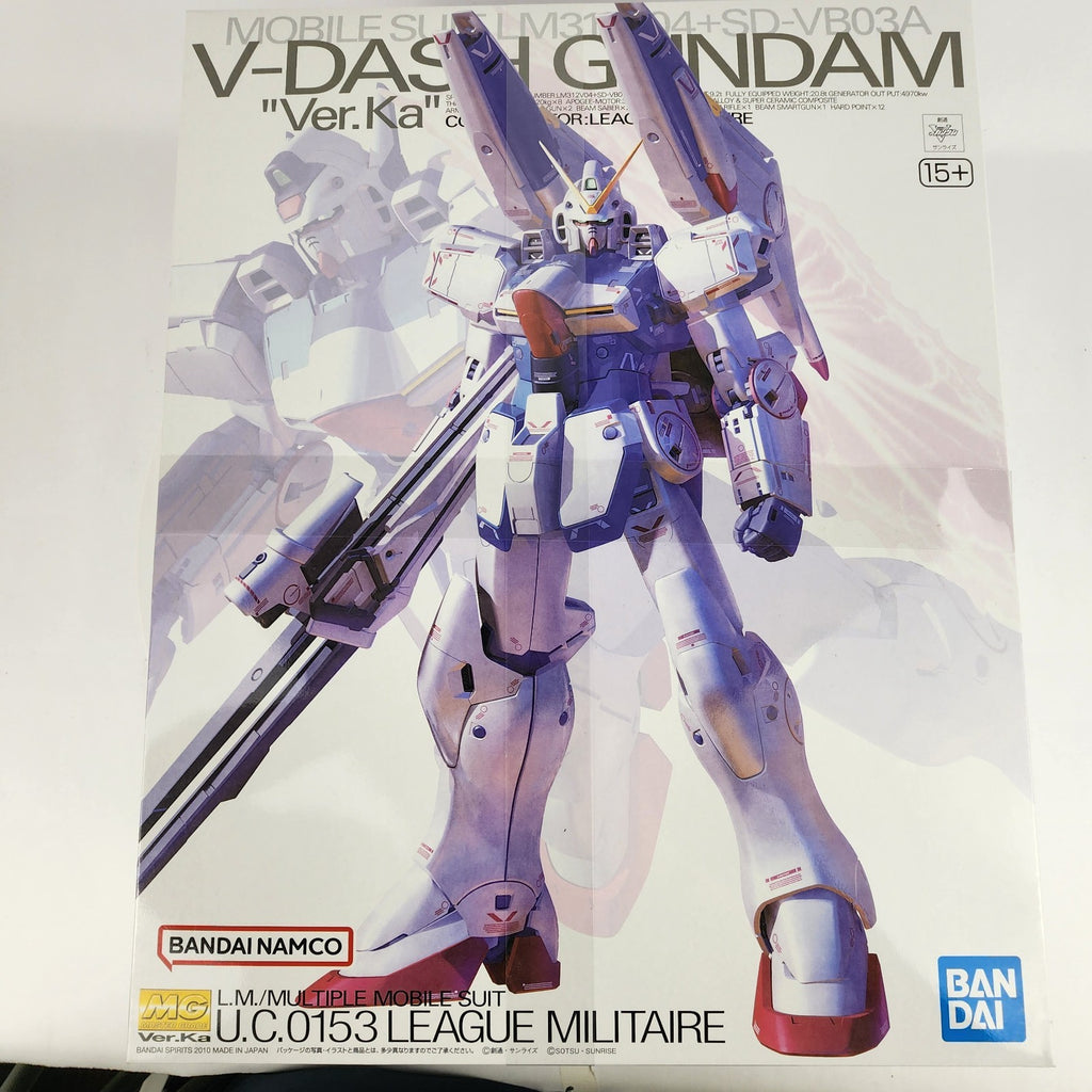 Bandai MG V-Dash Gundam Ver.Ka 1/100 Mobile Suit Victory Model Kit