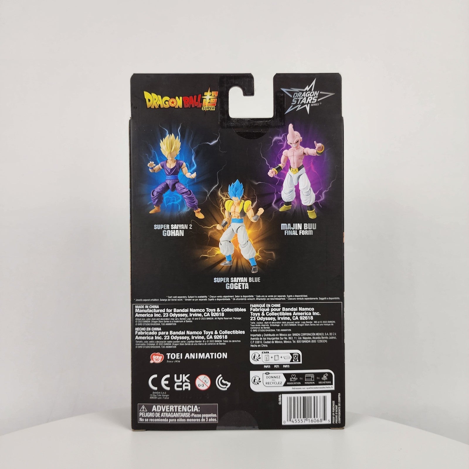 Dragon Ball Super Dragon Stars Super Saiyan Blue Gogeta Action Figure New Sealed
