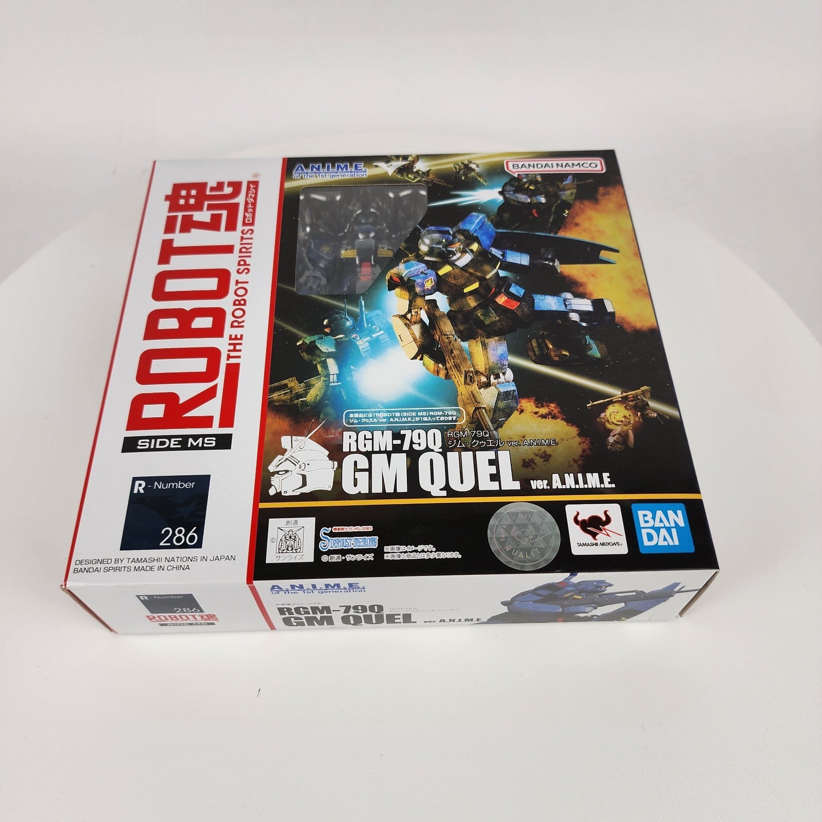 Bandai Robot Spirits RGM-79Q GM Quel Ver. A.N.I.M.E. Gundam 0083 Figure